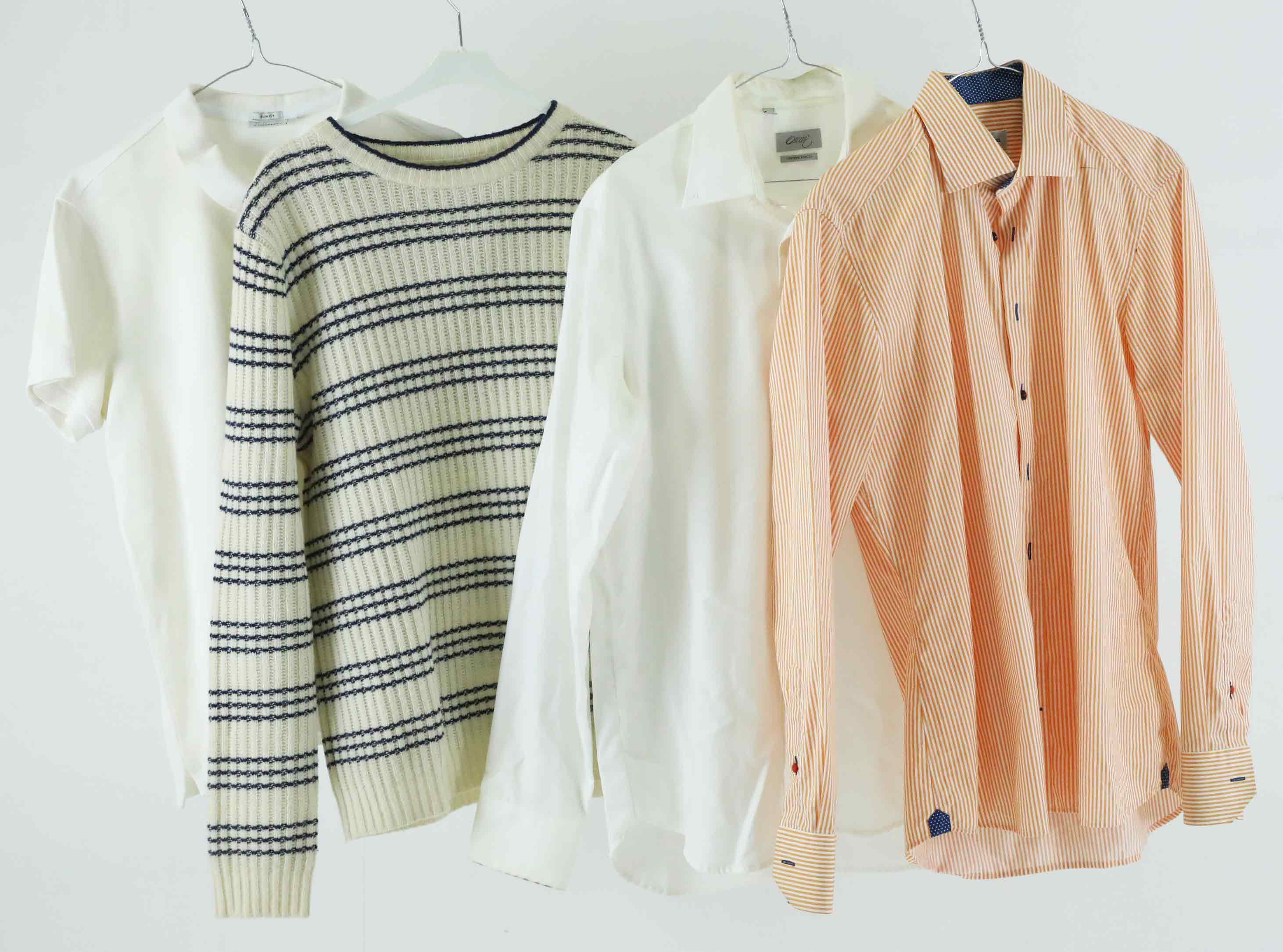 SKJORTOR/TRÖJOR, 4 delar, Oscar, Stenströms, Gant, J.Lindeberg.