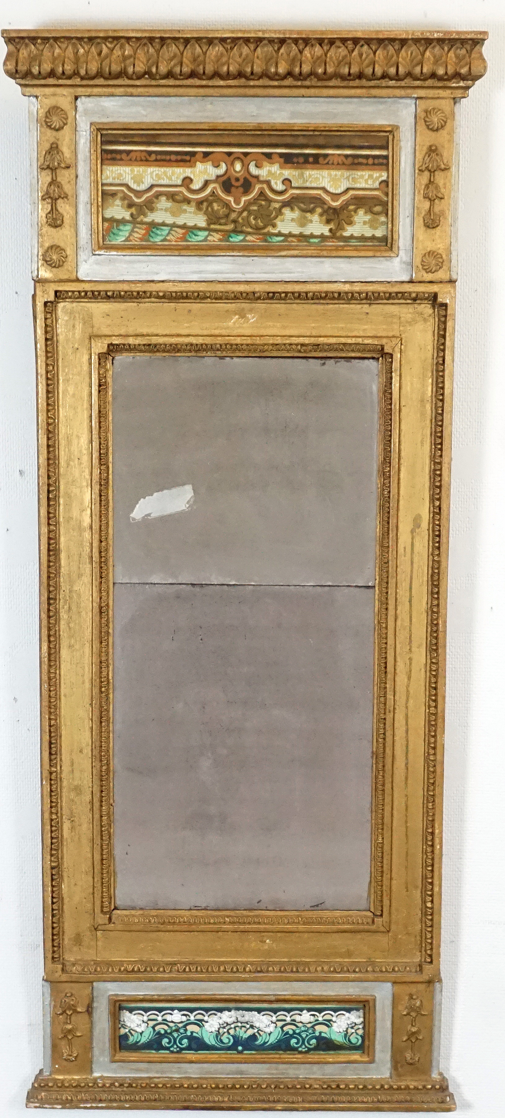 SPEGEL, sengustaviansk, omkring år 1800.