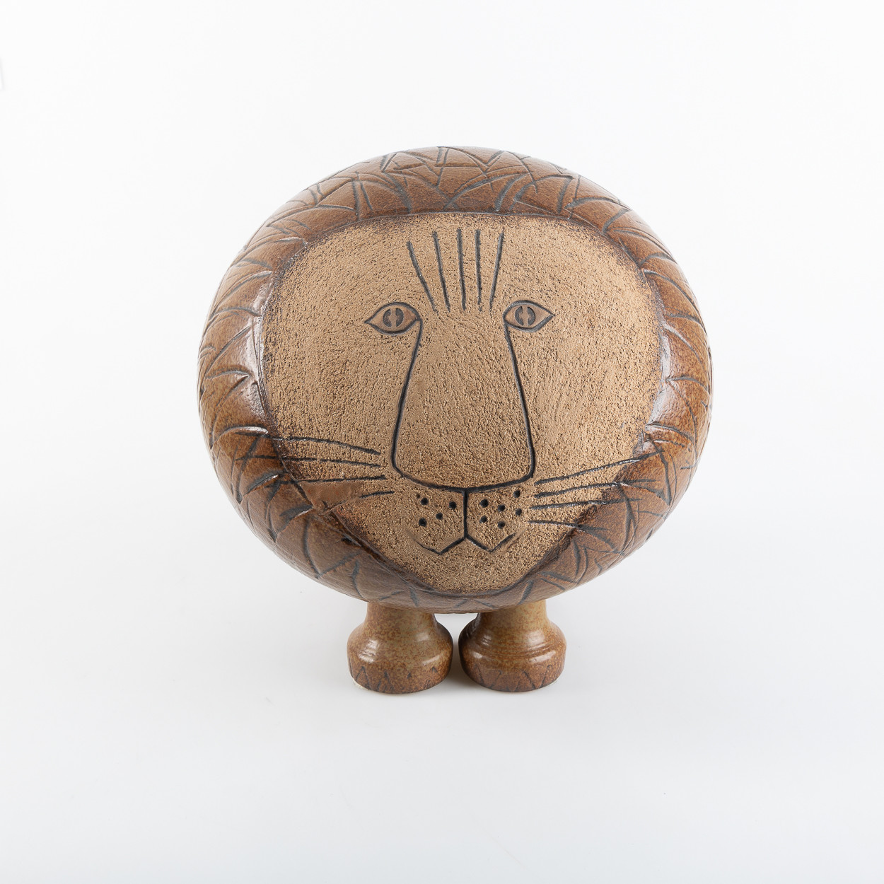 LISA LARSON. "Lejon Gigant", ur serien Afrika, Gustavsberg, stengods.