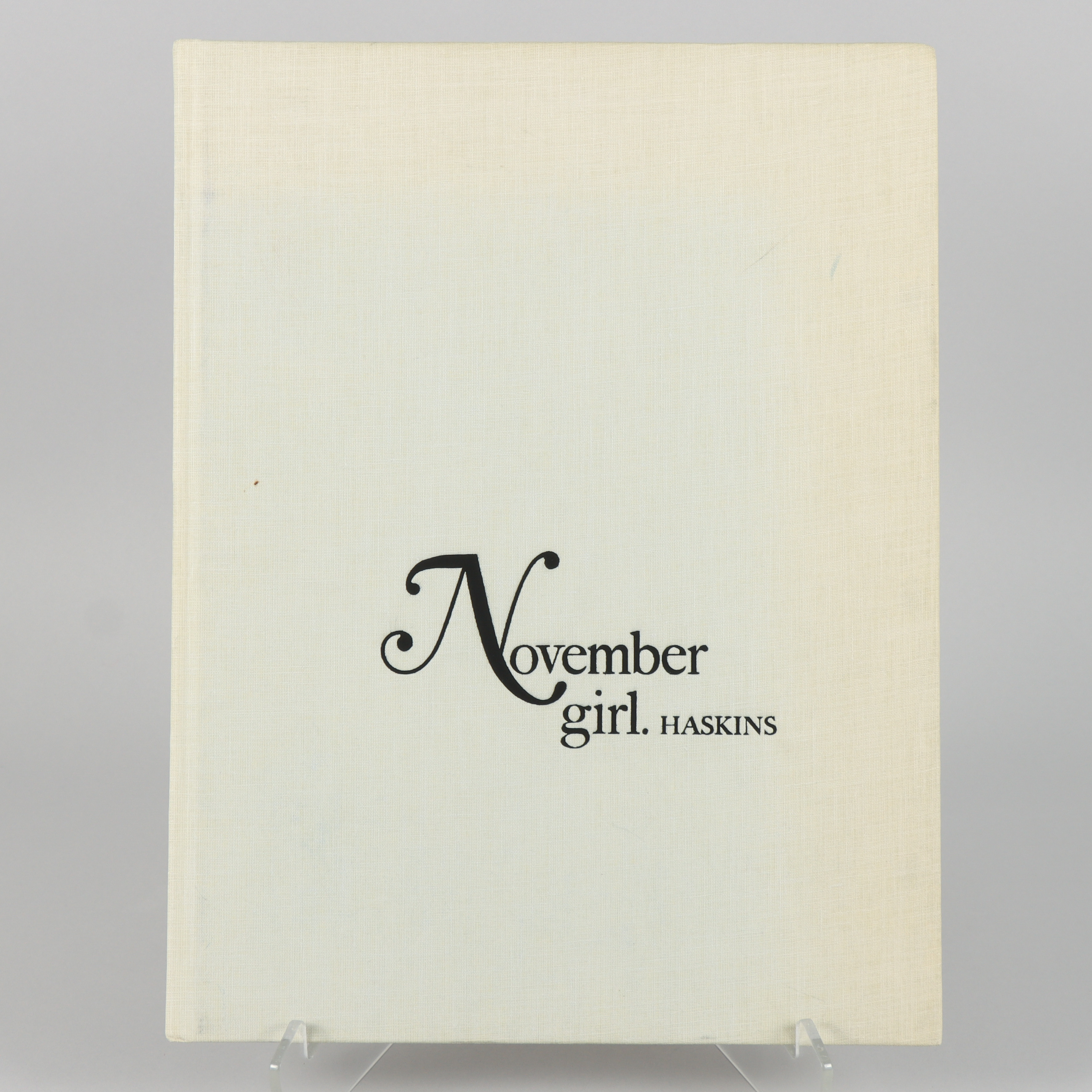 SAM HASKINS. "NOVEMBER GIRL".