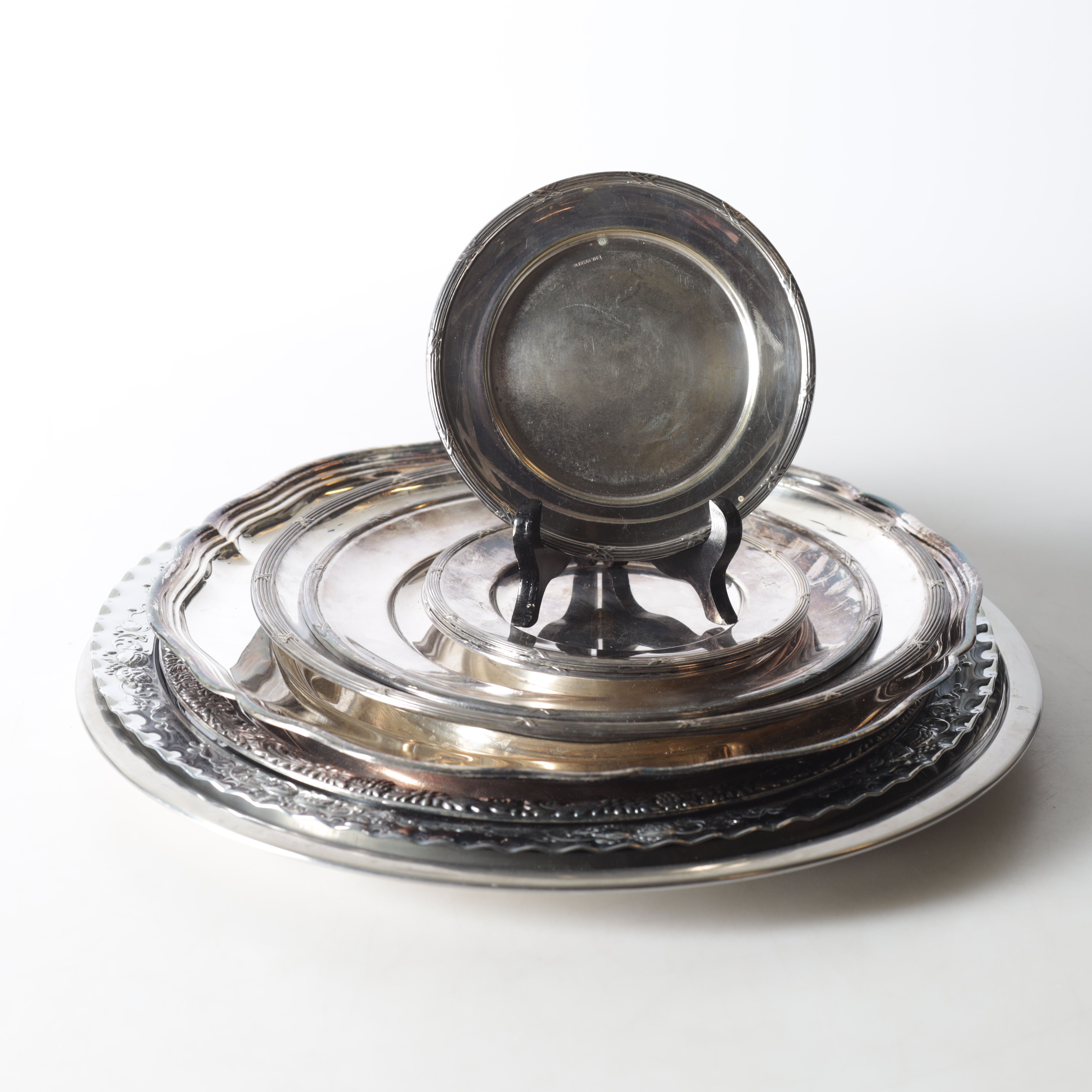 FAT, 11 st, nysilver & rostfritt stål, 1900-tal.