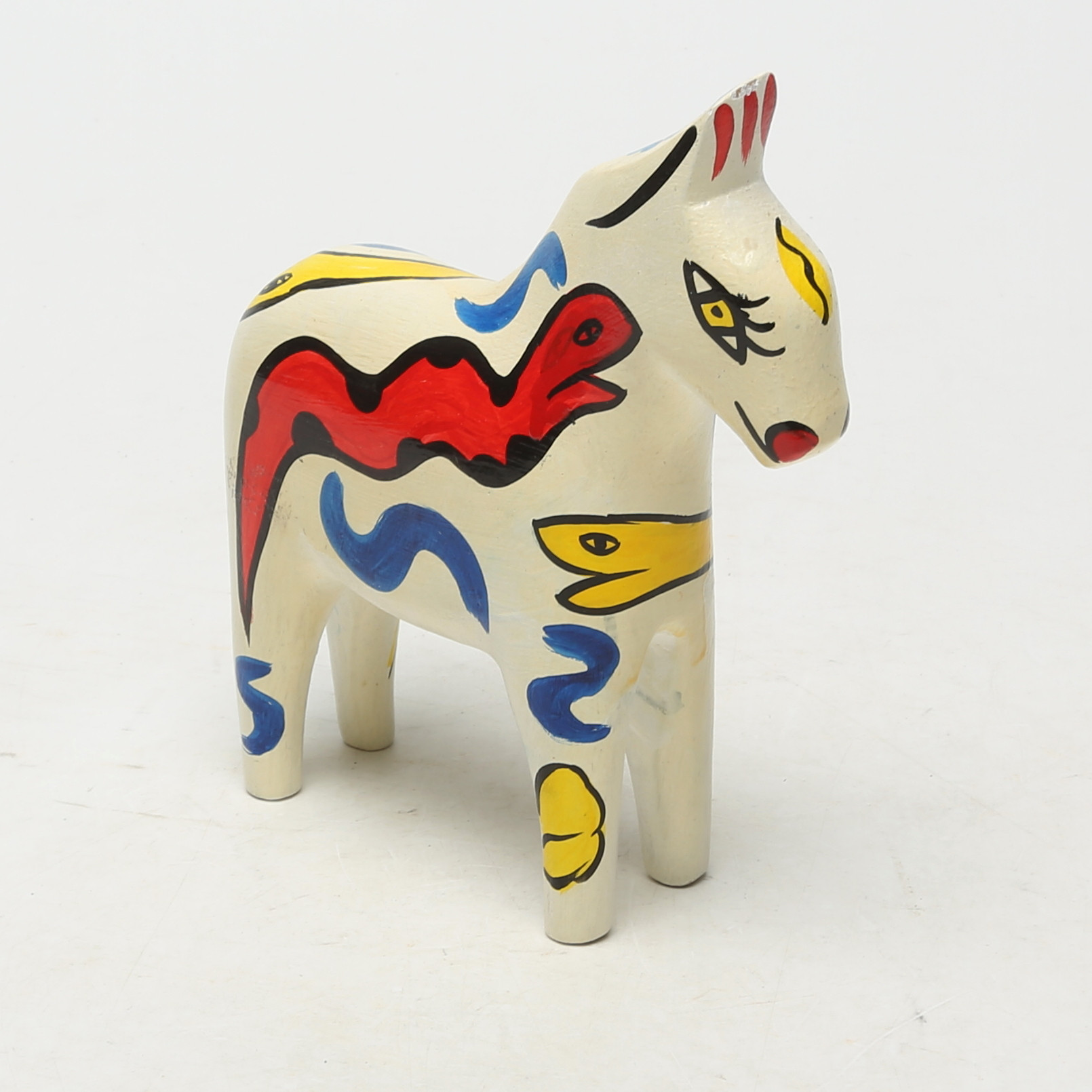 ULRICA HYDMAN-VALLIEN. HÄSTSKULPTUR, trä, signerad.