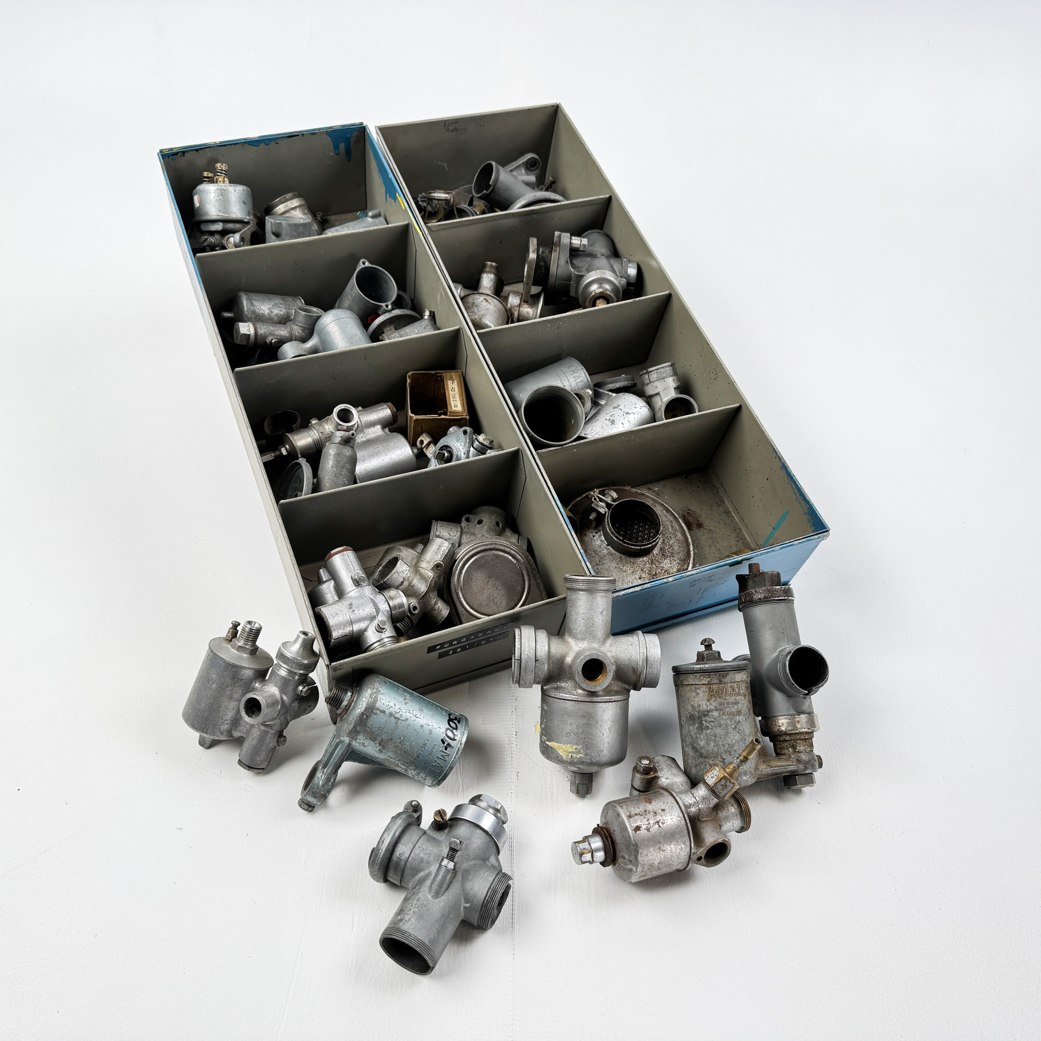 AMAL/VILLIERS, parti förgasardelar, 1920-1950-tal.