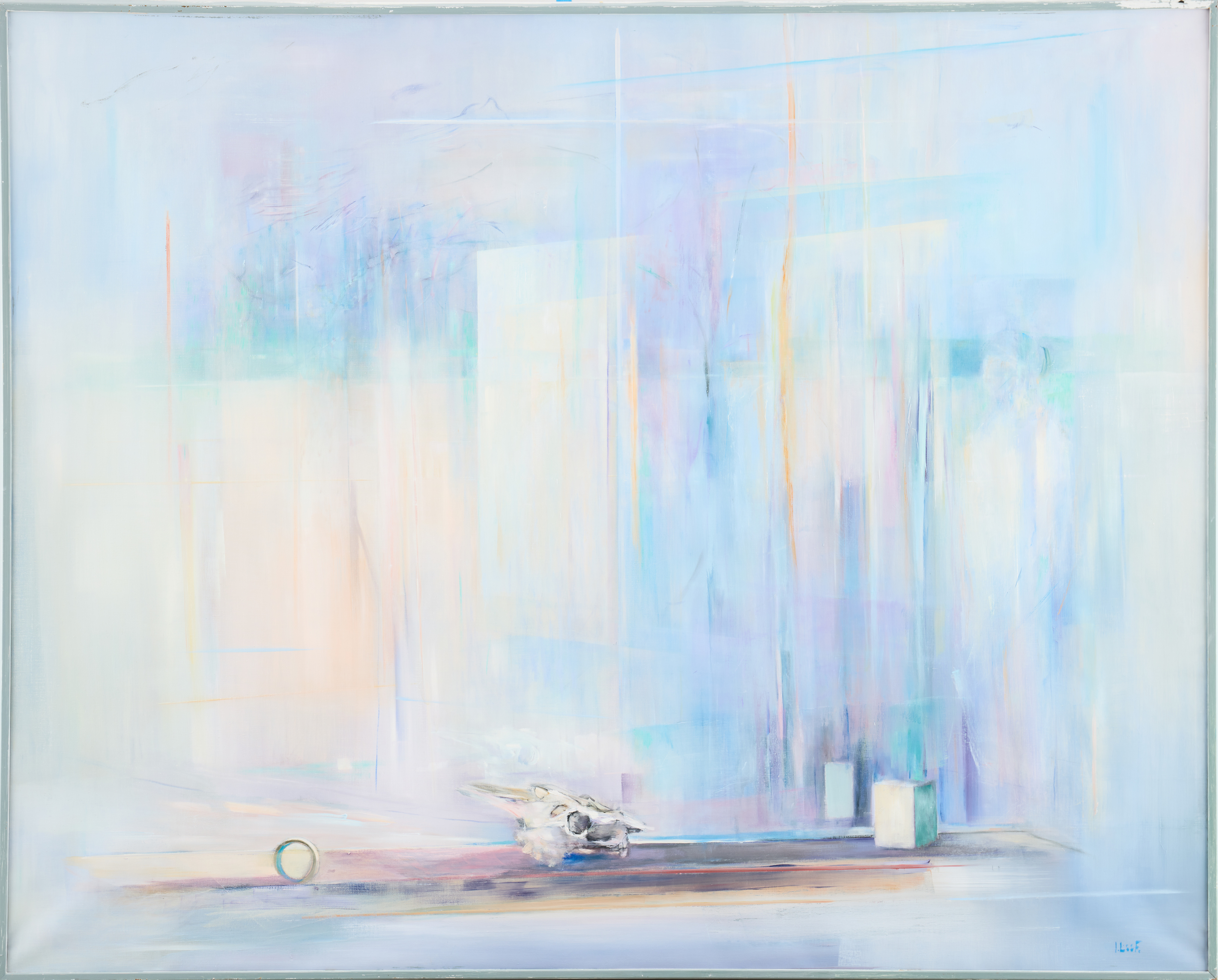 INGEMAR LÖÖF (SVERIGE, 1929-2007). "Ateljén".