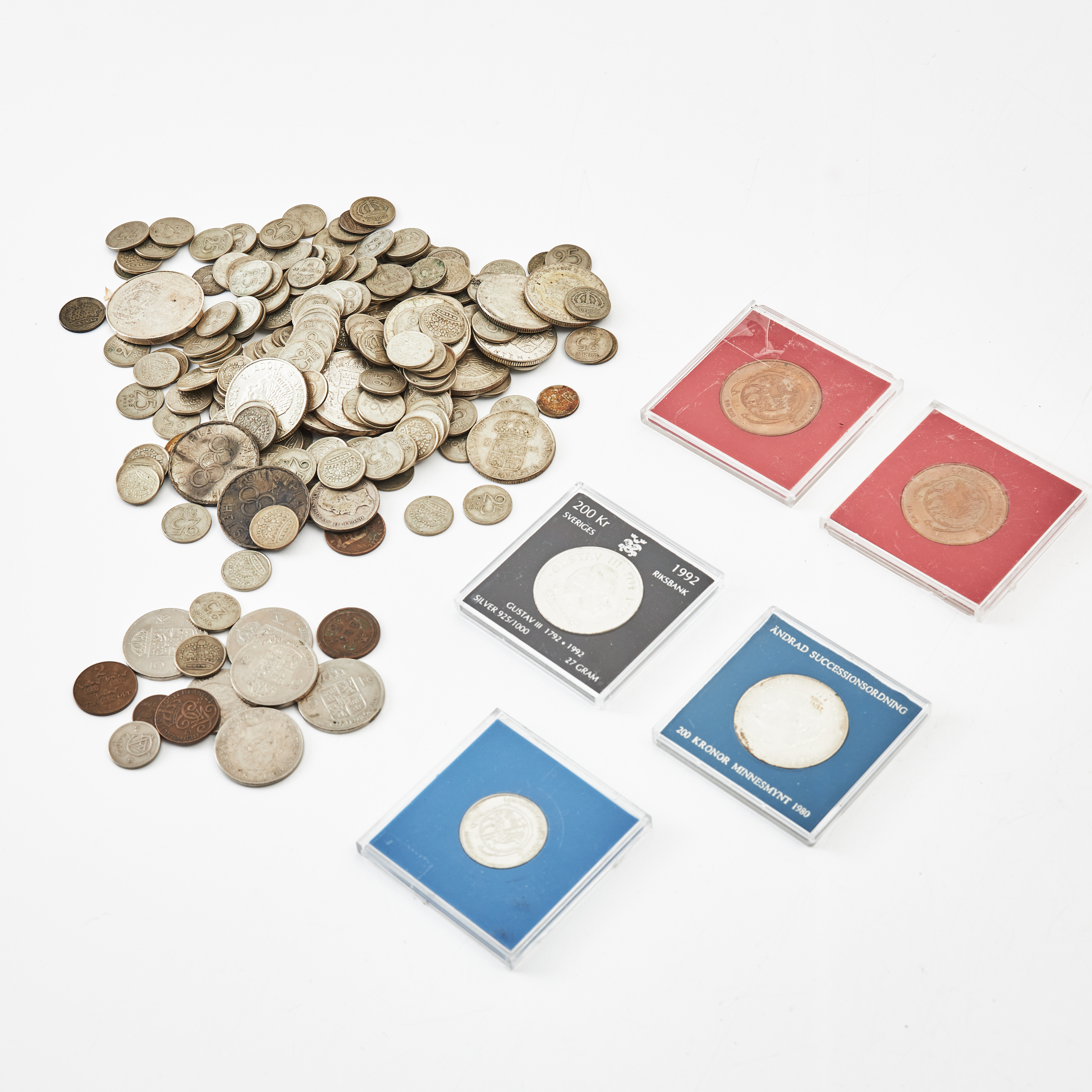 MYNT, silver, Sverige, 1900-tal.