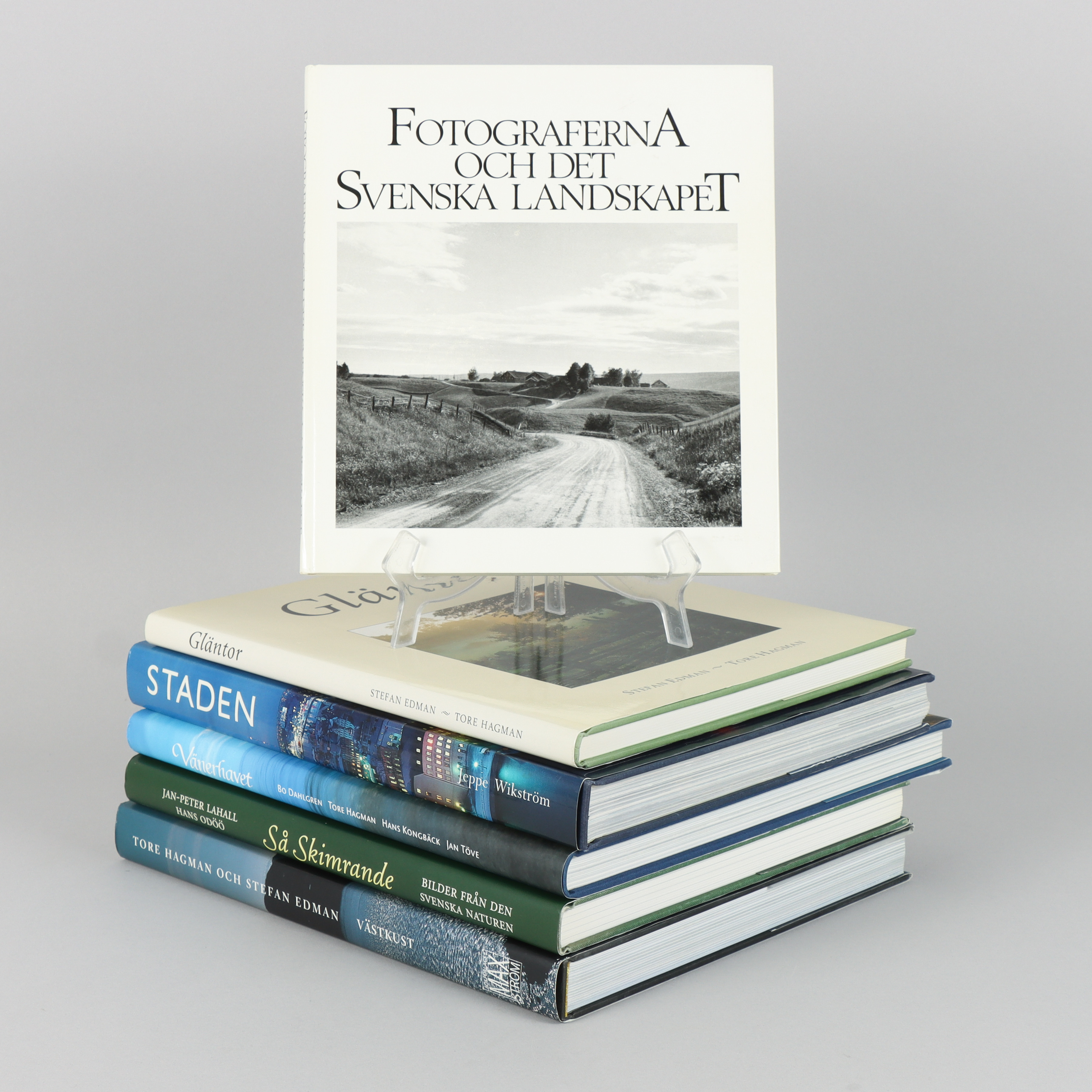 FOTOBÖCKER 6 st med svensk natur.