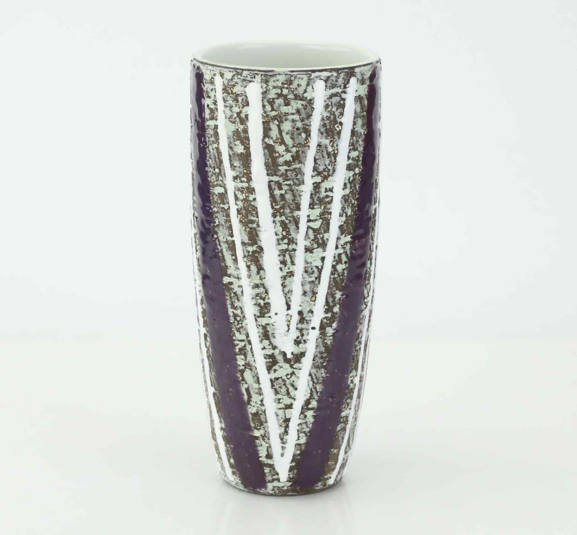 INGRID ATTERBERG. Vas, stengods, "Progresso" Upsala Ekeby, 1950-tal.