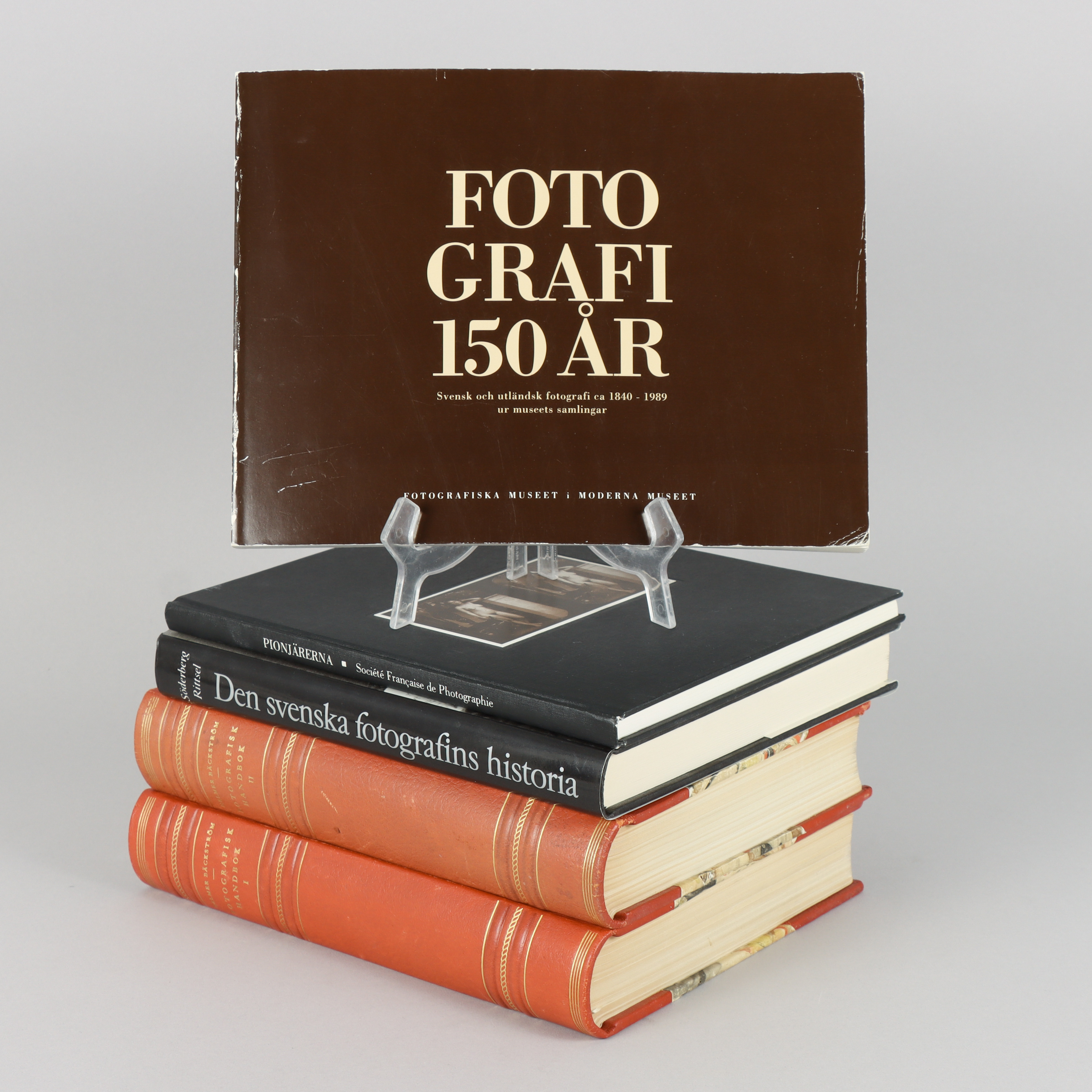 BÖCKER 5 Stycken om Fotografi och historia.