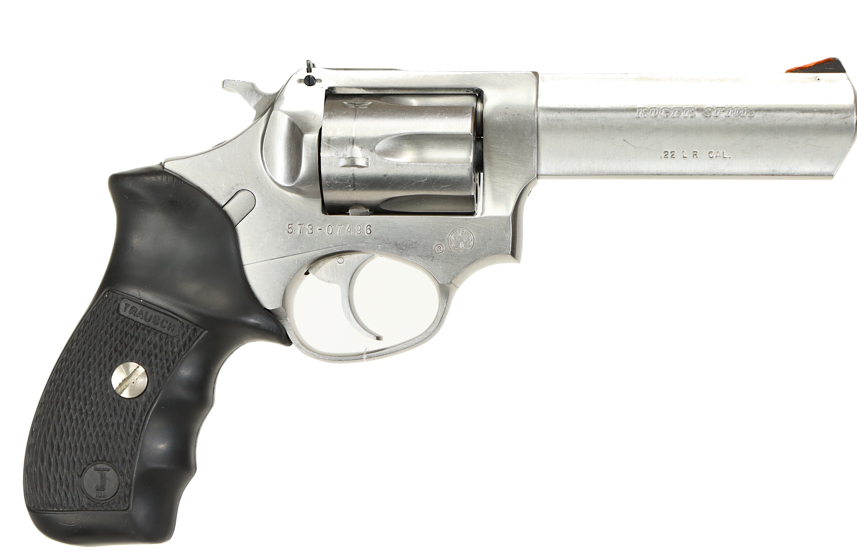 REVOLVER, Double Aktion, fabrikat Ruger, modell SP101, kaliber .22LR, tillv.nr 573-07496, se-nr SE2126059.