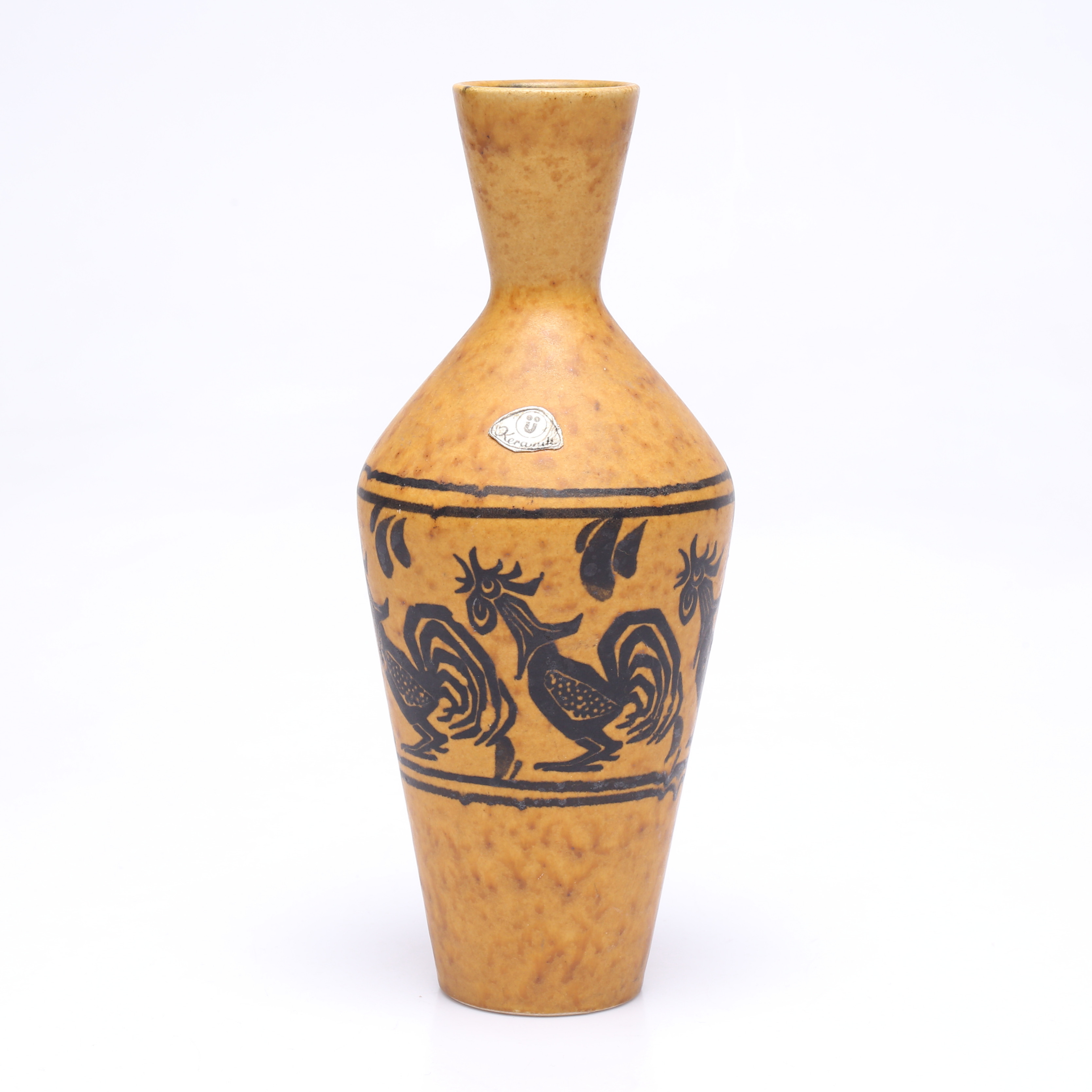 Vas, keramik, Üebelacker Keramik, Västtyskland, 1900-talets andra hälft.