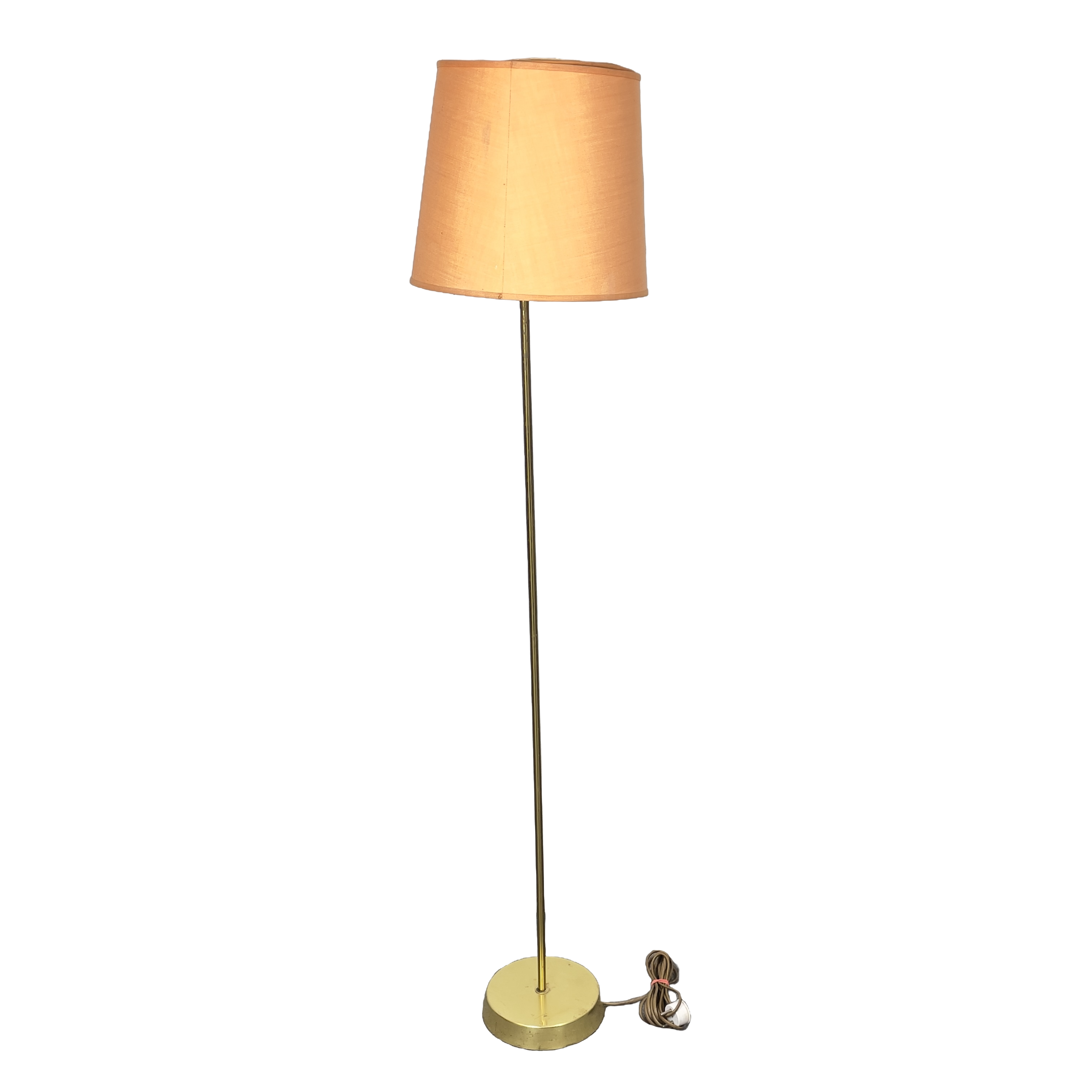 GOLVLAMPA, mässing, MAE 86 (Möllers Armatur Eskilstuna).