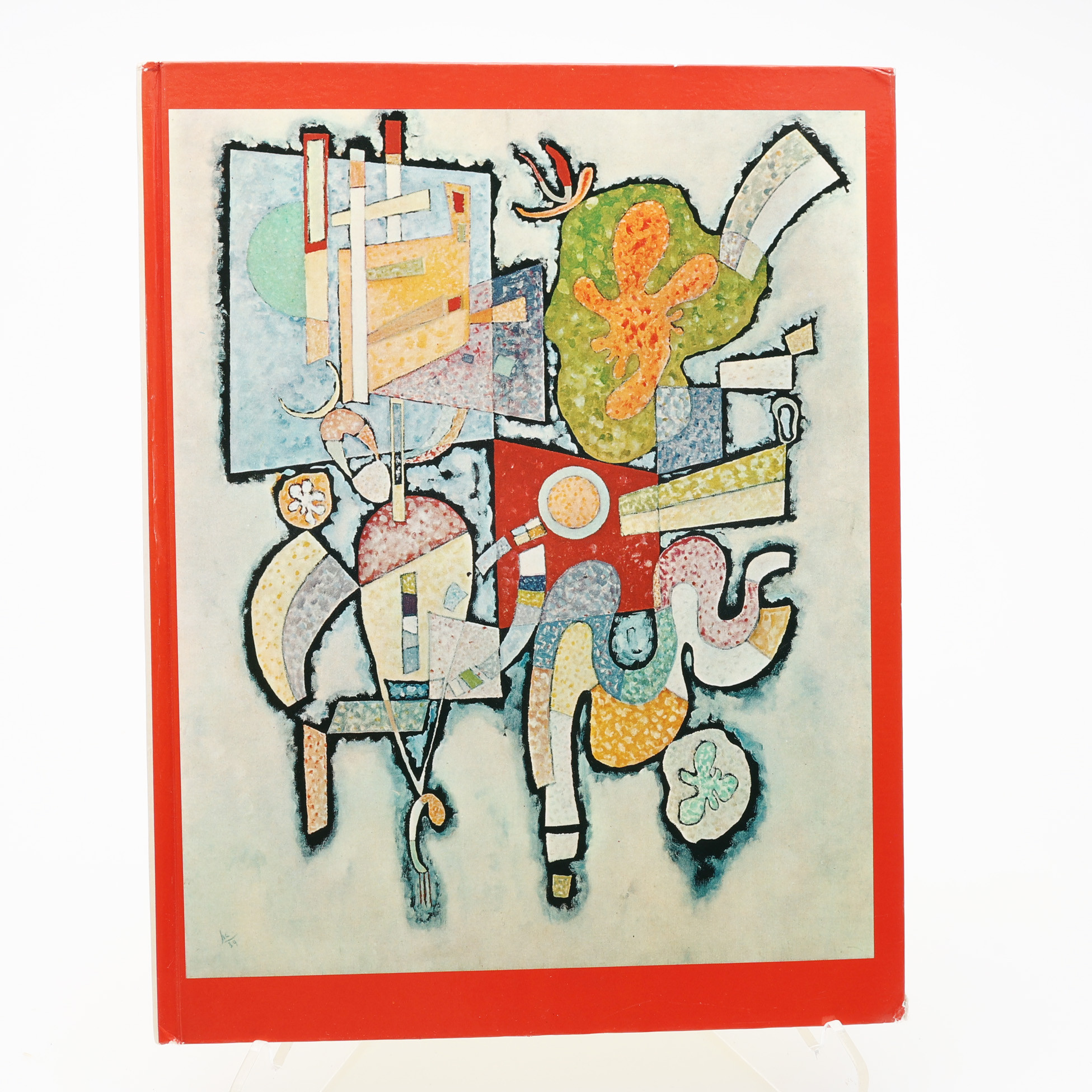 MODERNISM. SPECIALNUMMER AV XX:E SIÈCLE 1966 OM VASILLIJ KANDINSKY MED TVÅ ORIGINALTRÄSNITT VARV ETT I FÄRG.