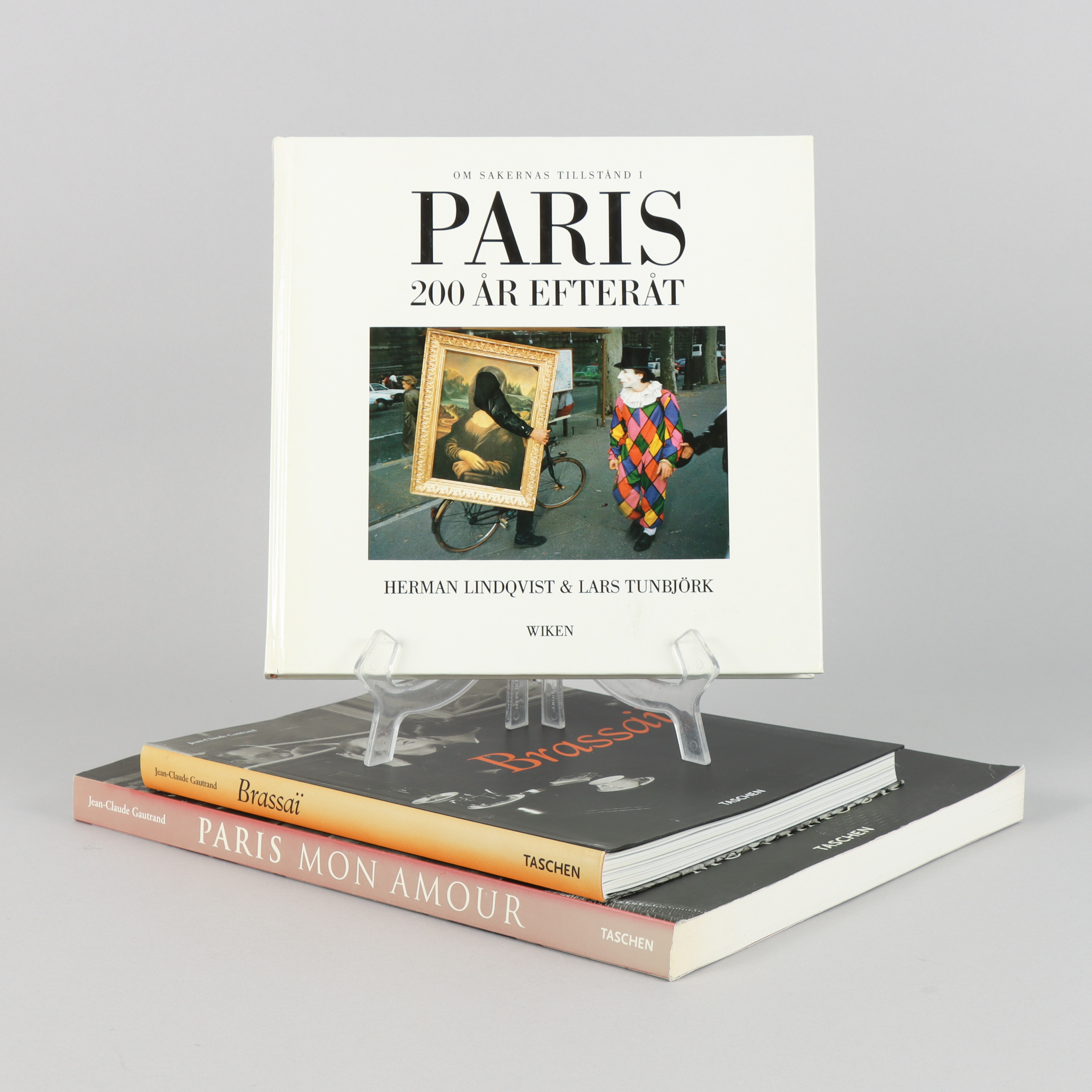 FOTOBÖCKER 3 Styck, Paris.