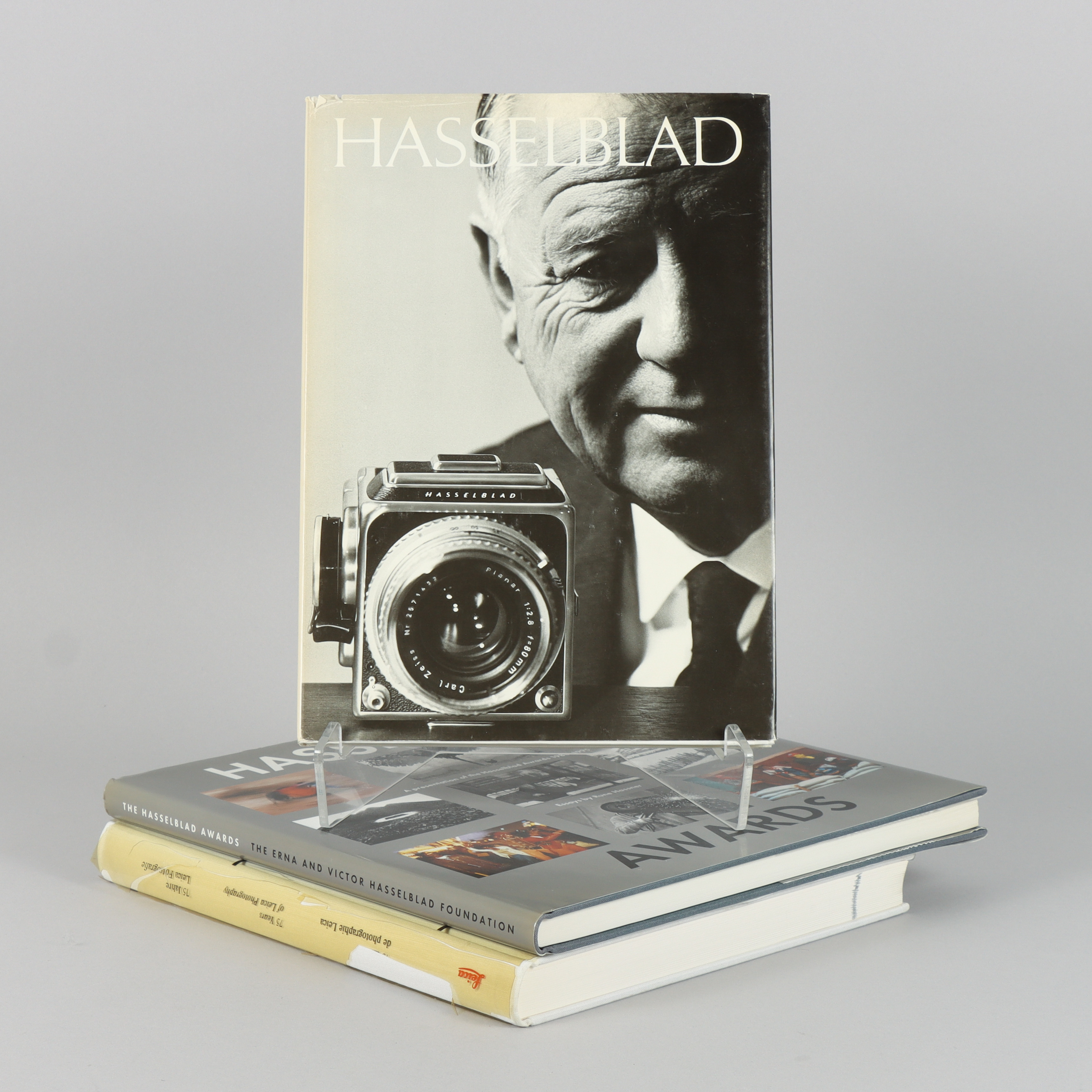 FOTOBÖCKER 3 stycken, Hasseblad och Leica.