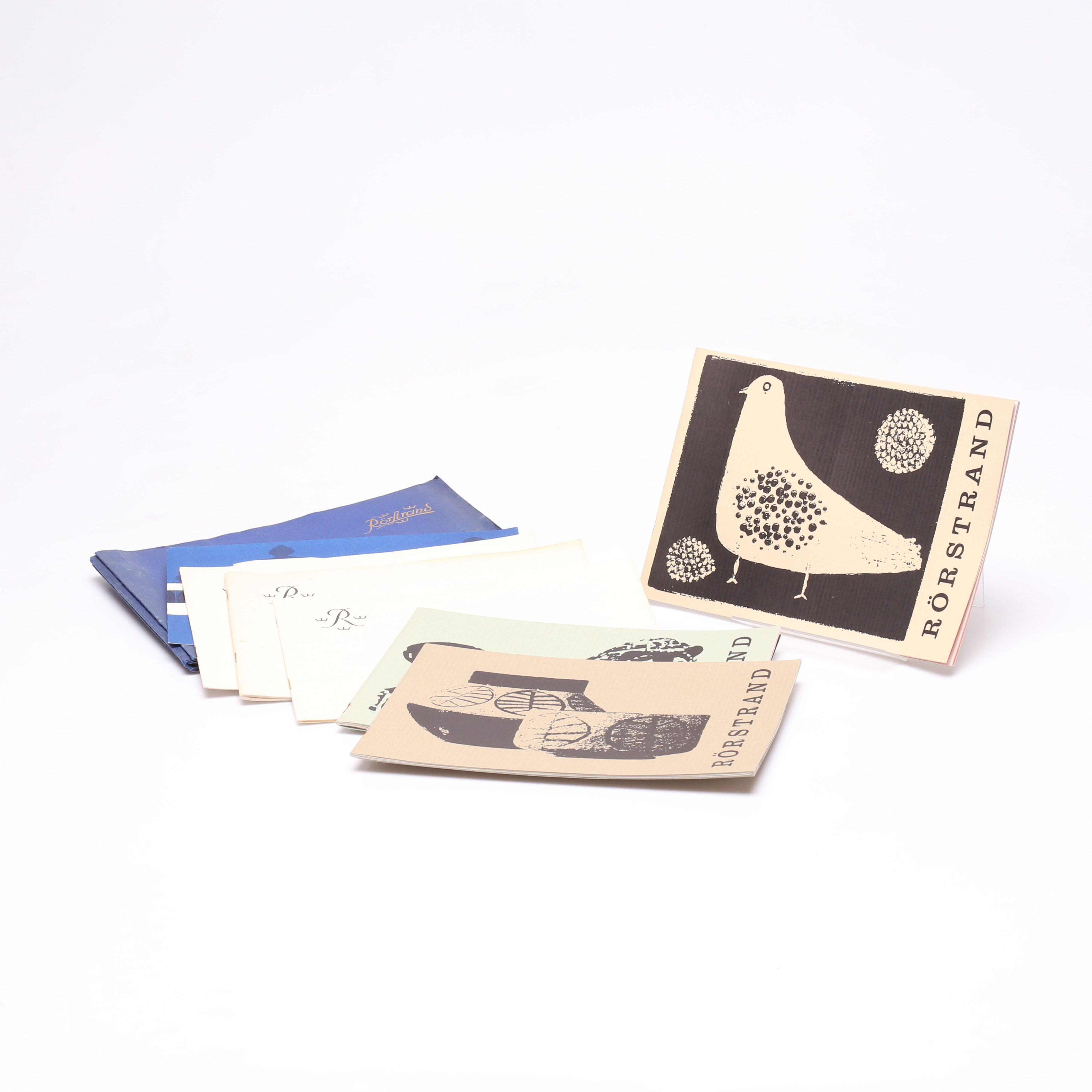 KATALOGER/PRISLISTOR, 8 st, Rörstrand, 1950/60-tal.