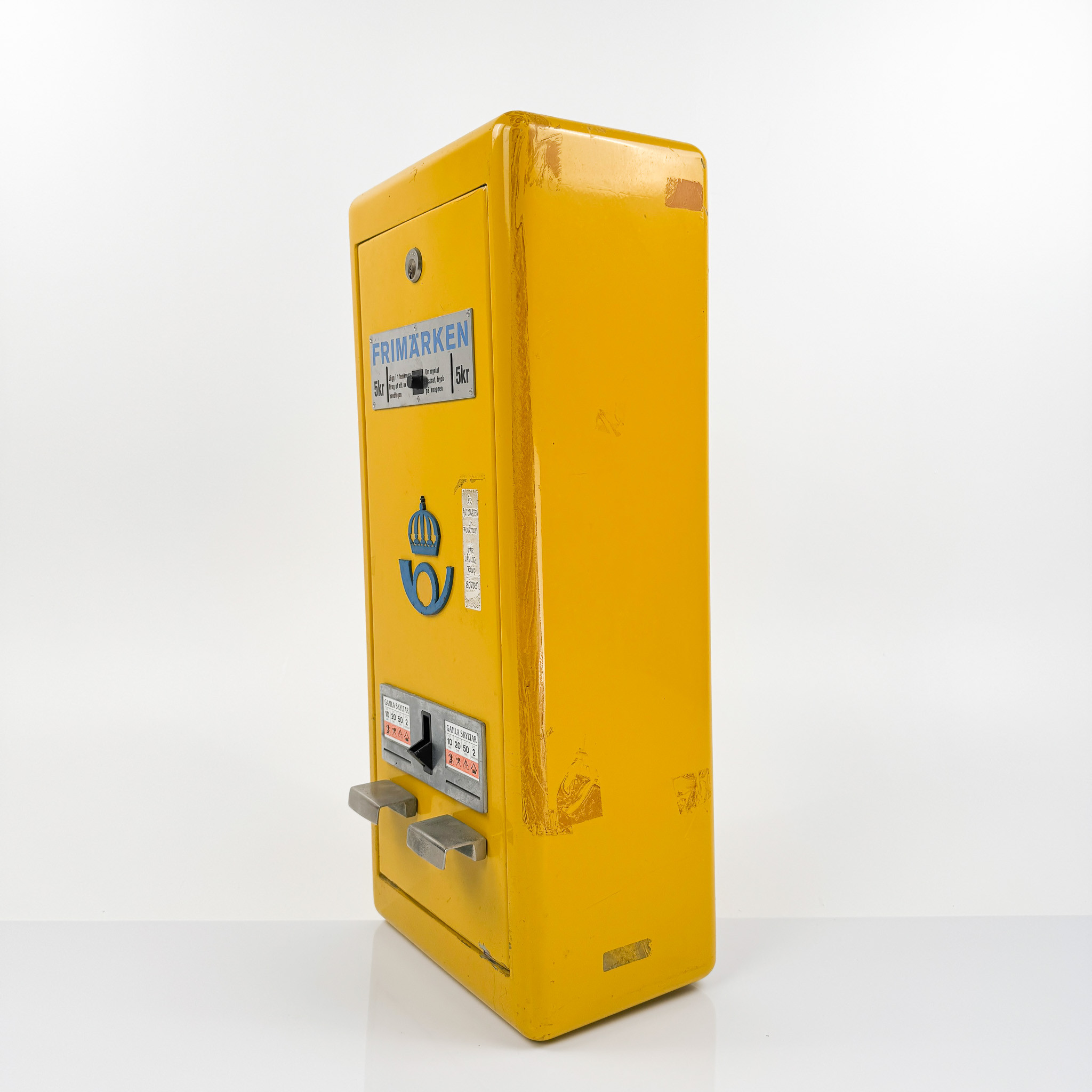 POSTVERKET, frimärksautomat, 1900-talets andra hälft.