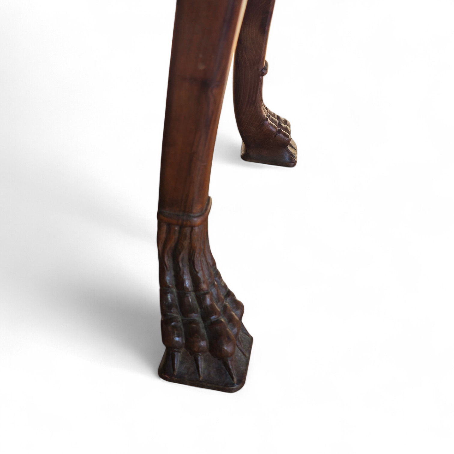 Images for 4895524. Carved wooden game table with cabriolé legs with ...