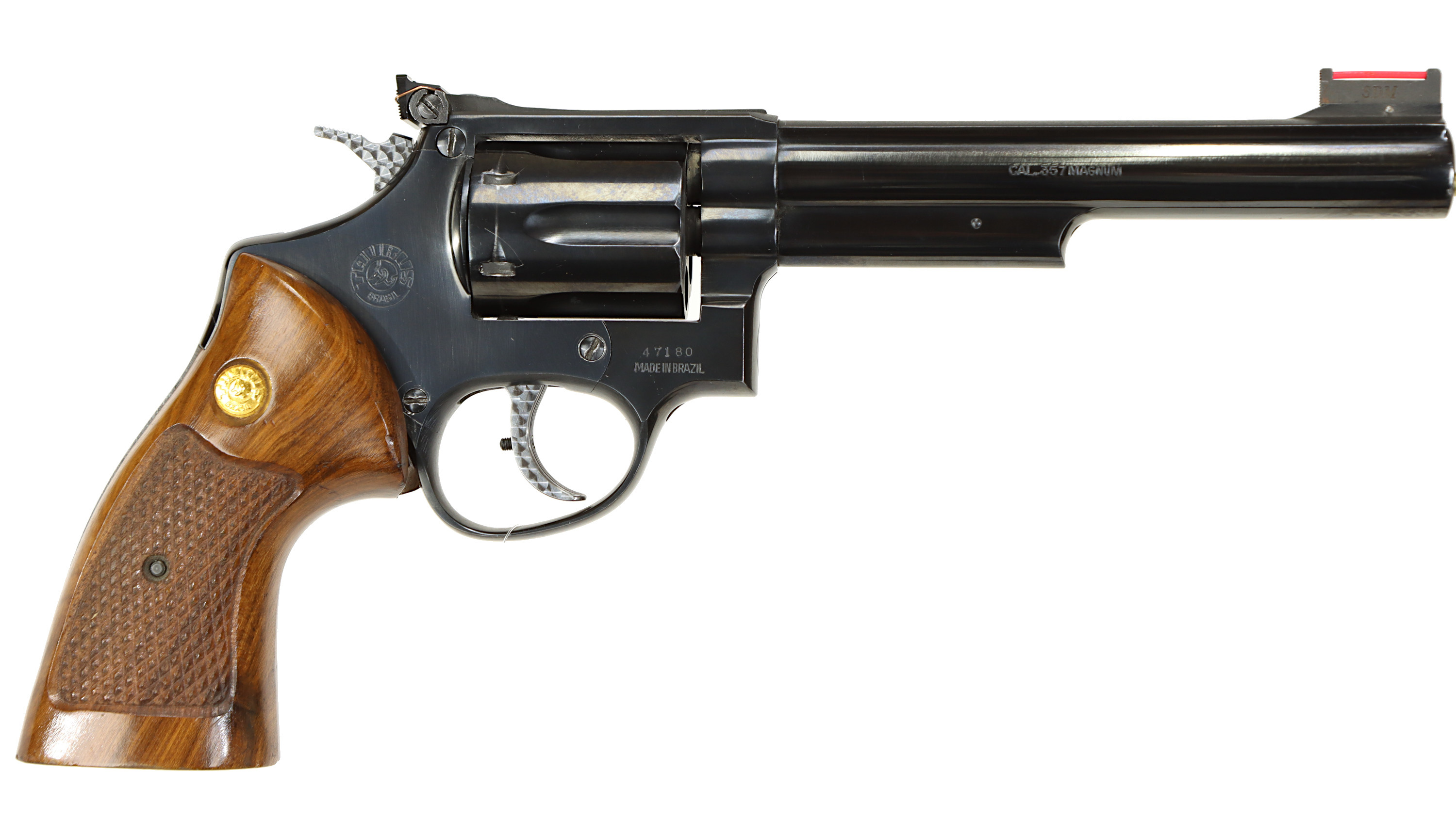 REVOLVER, fabrikat Taurus, modell 66, kaliber .357 Magnum, tillv.nr 47180, se-nr SE2250648.