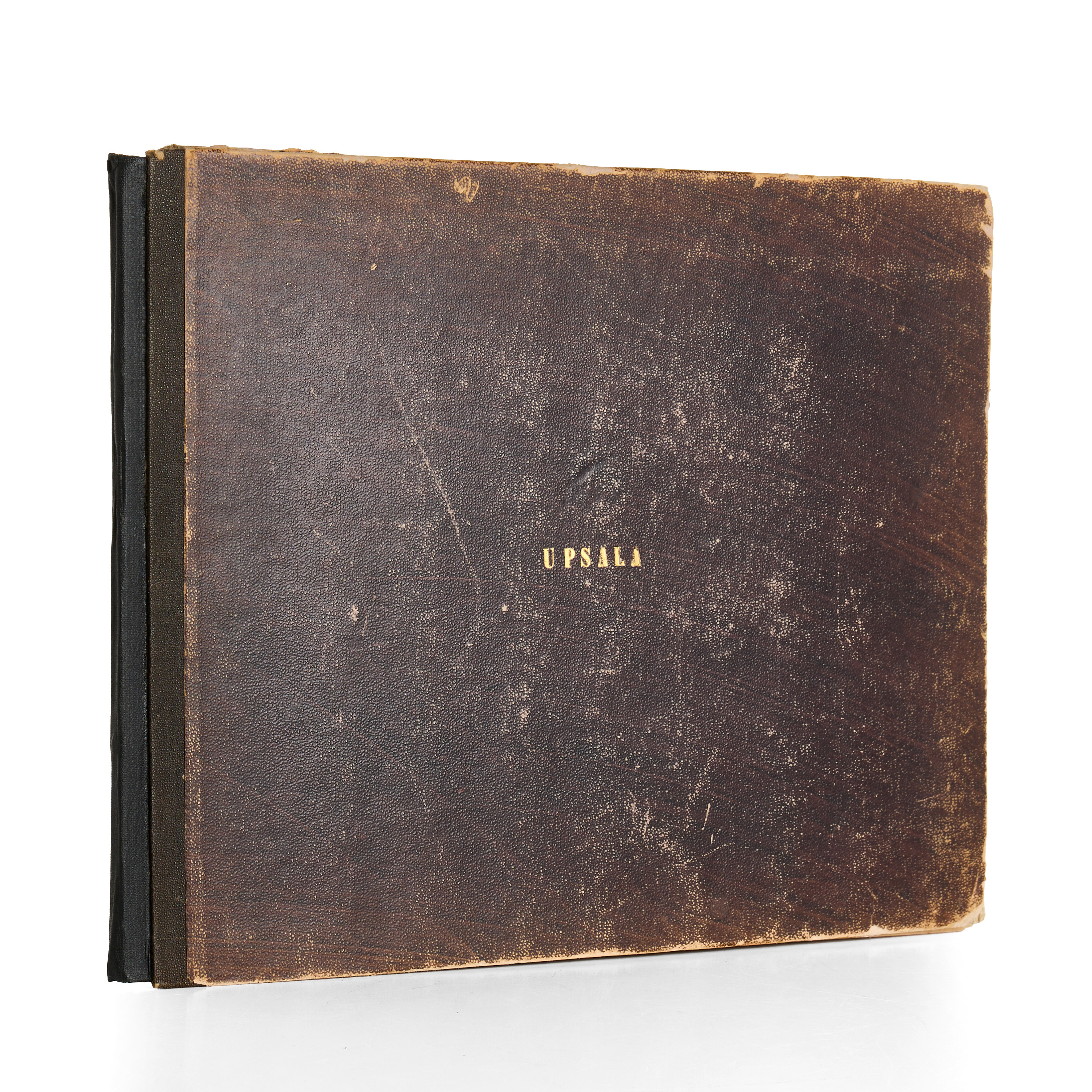 BOK, "Upsala", Alexander Nay med text av Simon Nordström, upplaga från 1870 med 12 litografier.