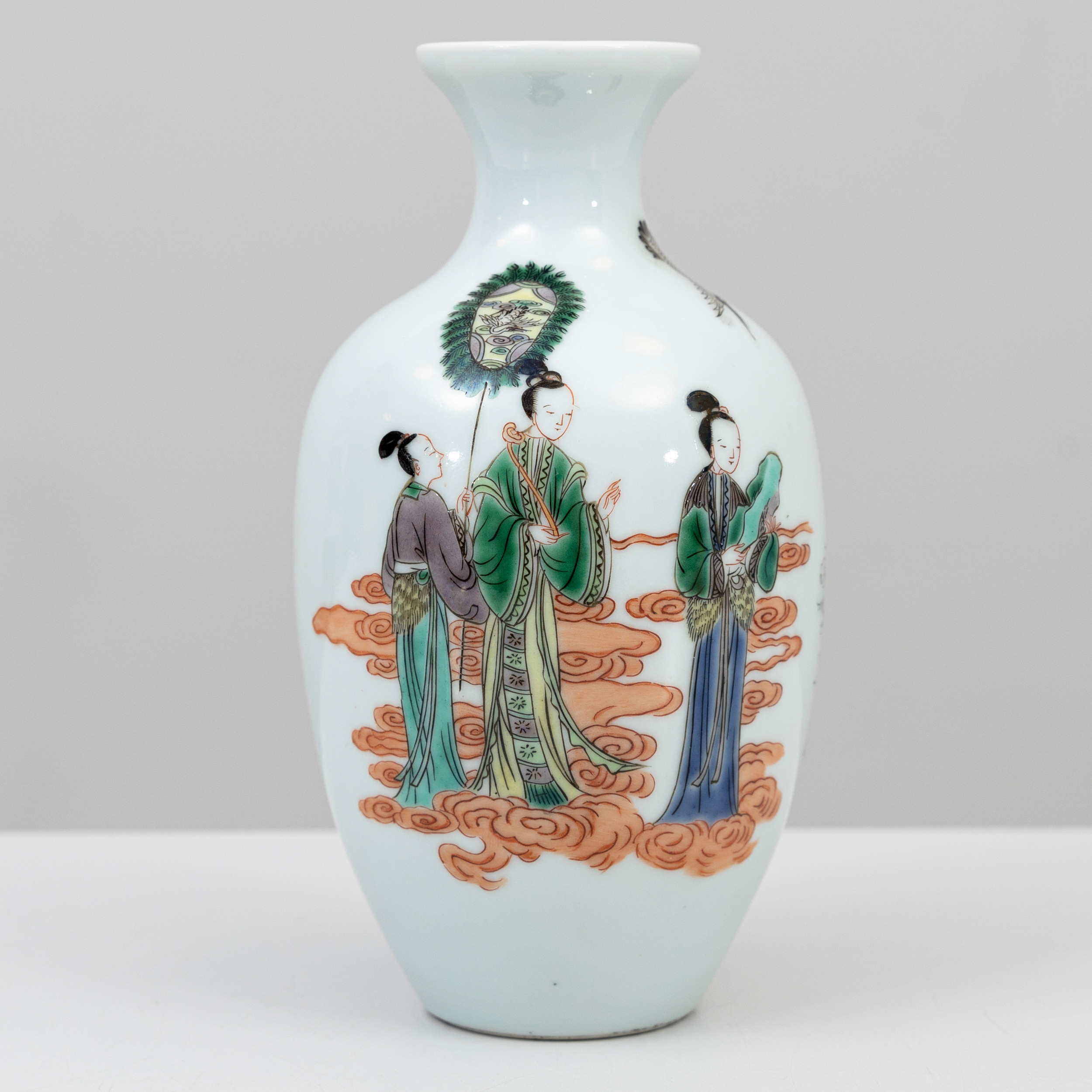 VAS, Porslin, Famille Verte, Kina, 1900-tal.