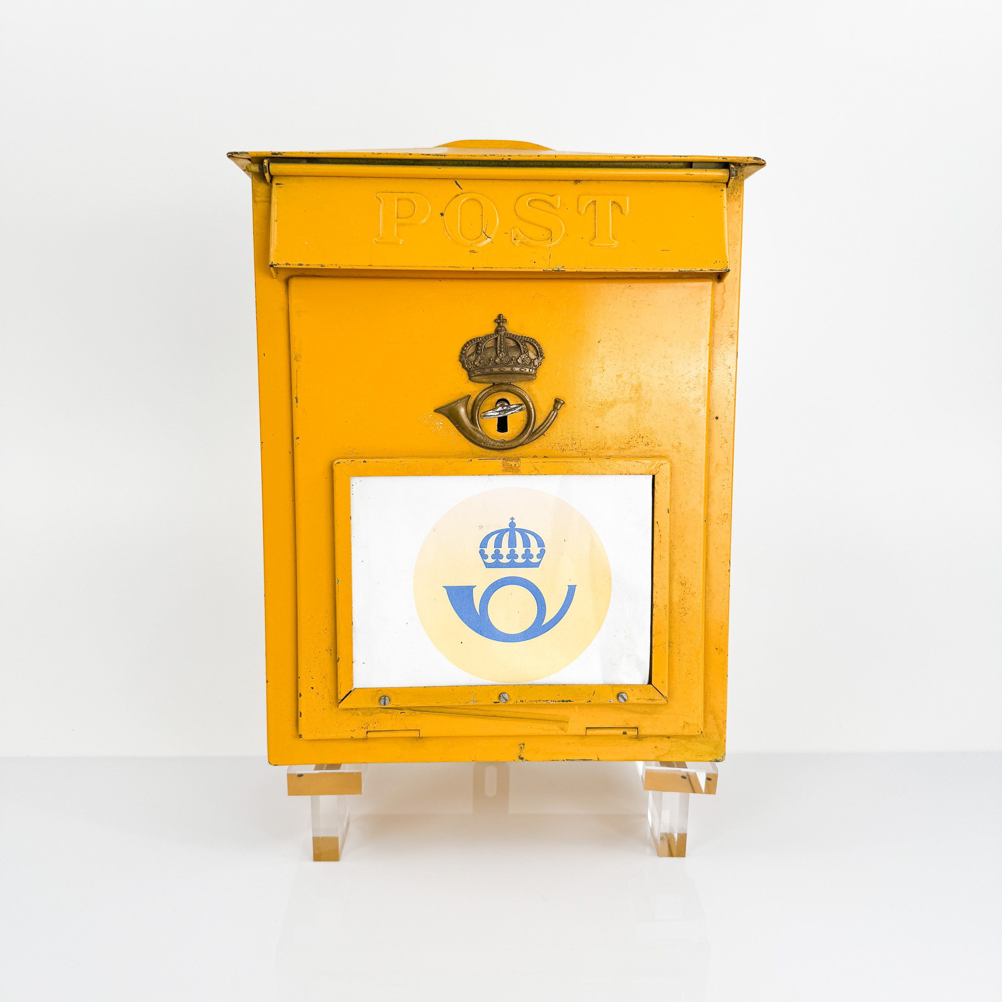 POSTVERKET, brevlåda, modell A1/1575A omkring 1900-talets mitt.