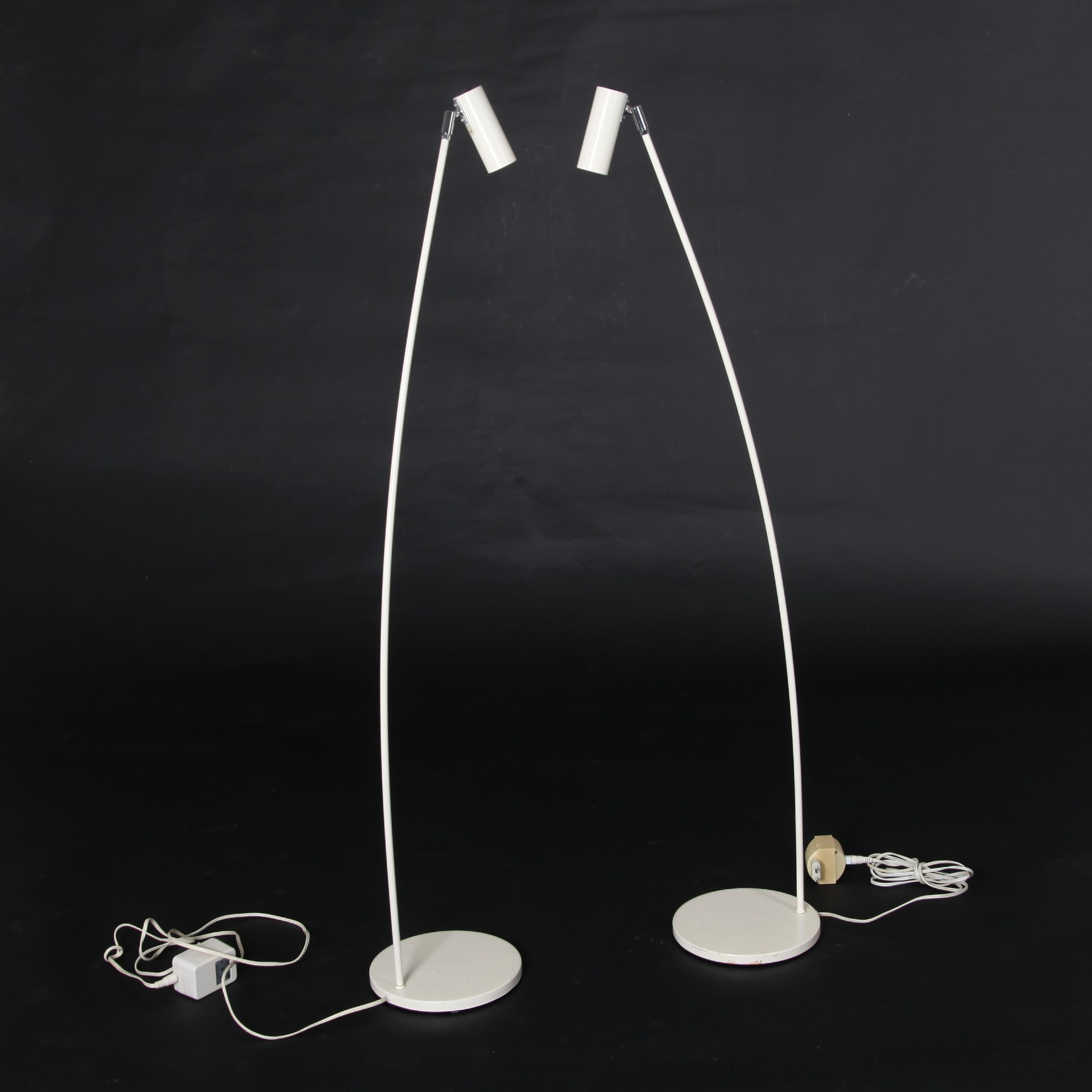 GOLVLAMPOR, 1 par, "Minipoint", Örsjö Belysning.