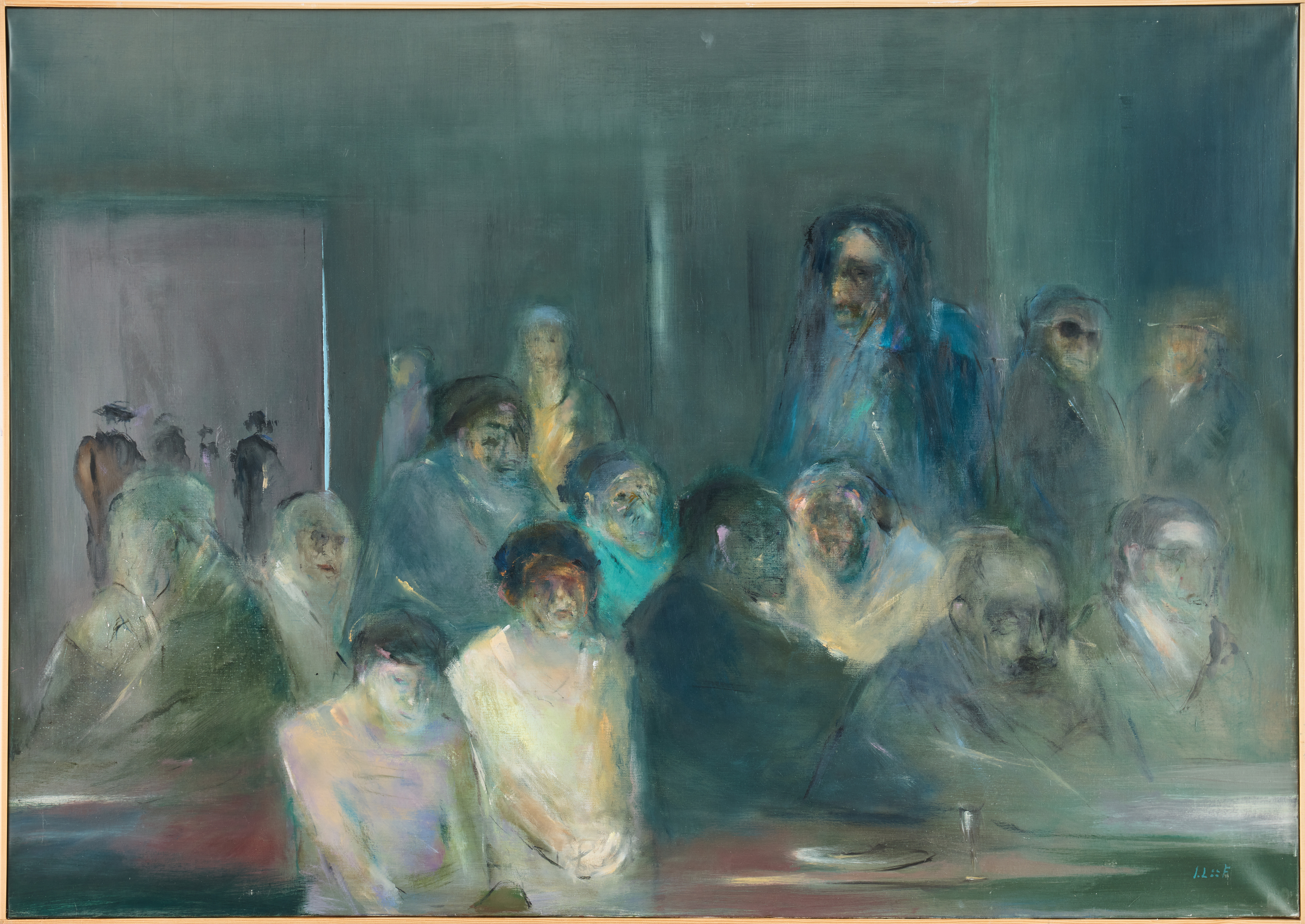 INGEMAR LÖÖF (SVERIGE, 1929-2007). "Livets gång".