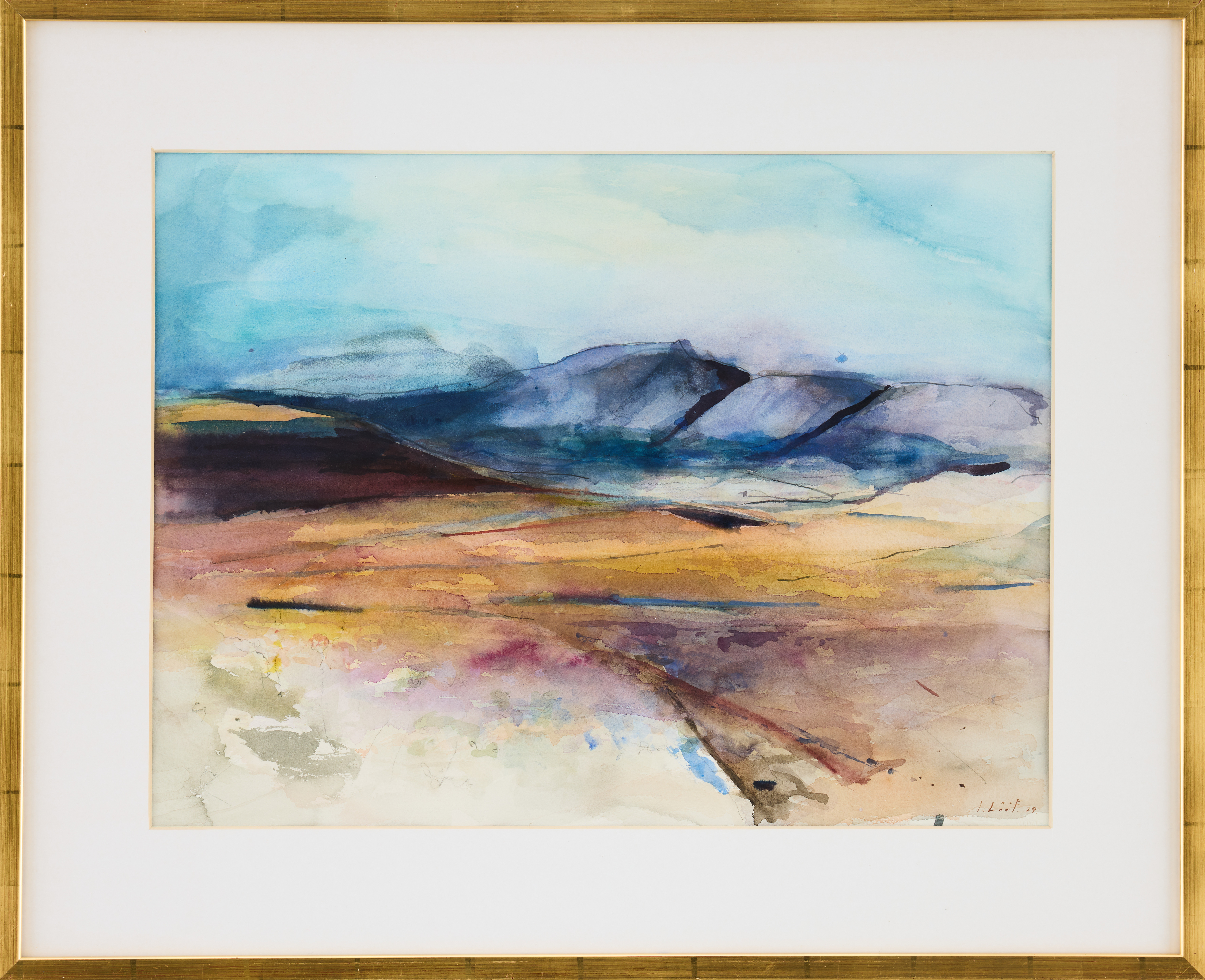 INGEMAR LÖÖF (SVERIGE, 1929-2007). Utan titel.