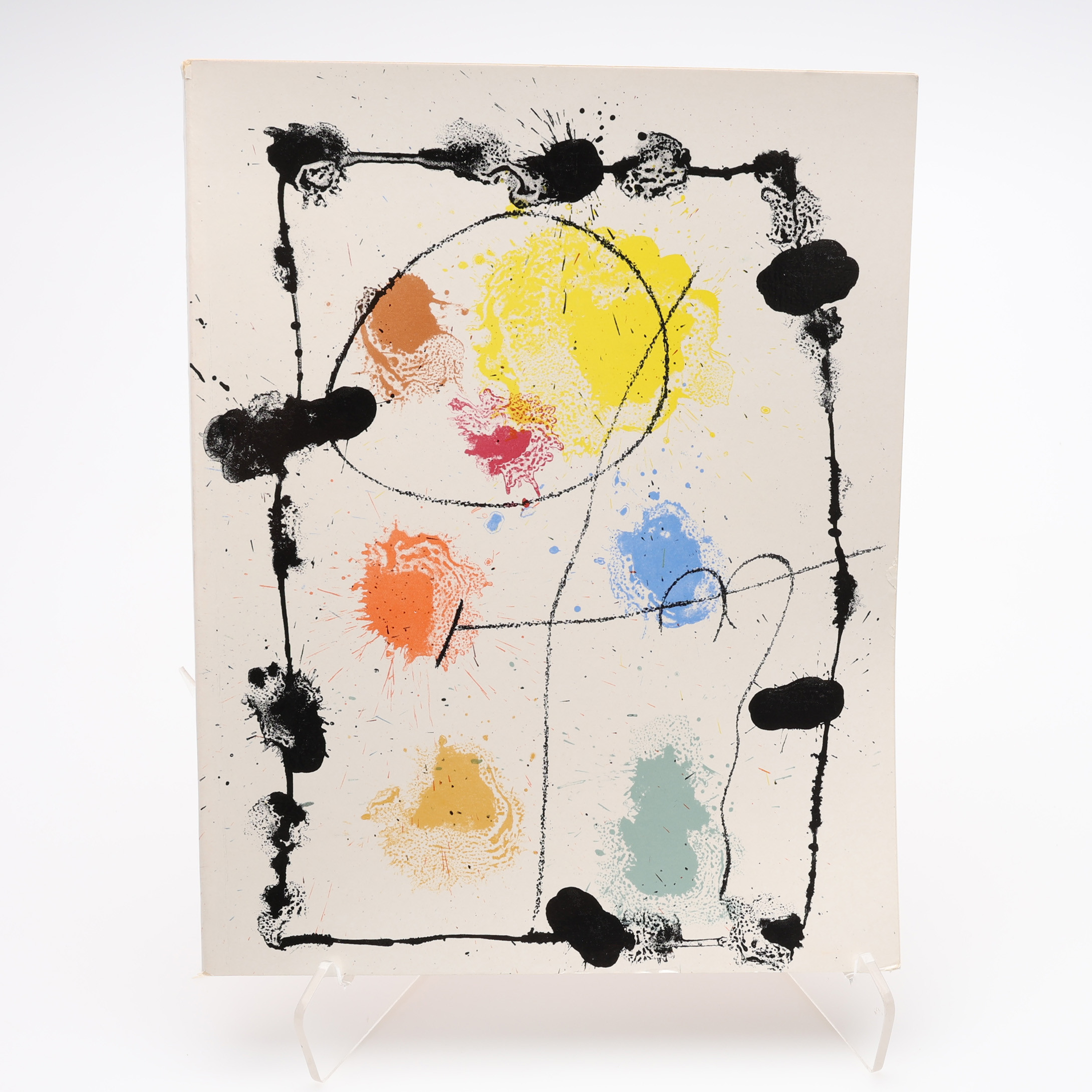 MODERNISM. XX:E SIÈCLE NO. 22 NOEL 1963 MED KOLORERAQDE ORIGINALLITOGRAFIER AV RENÉ MAGRITTRE, VICTOR BRAUNER OCH CÉSAR BALDACCINI.