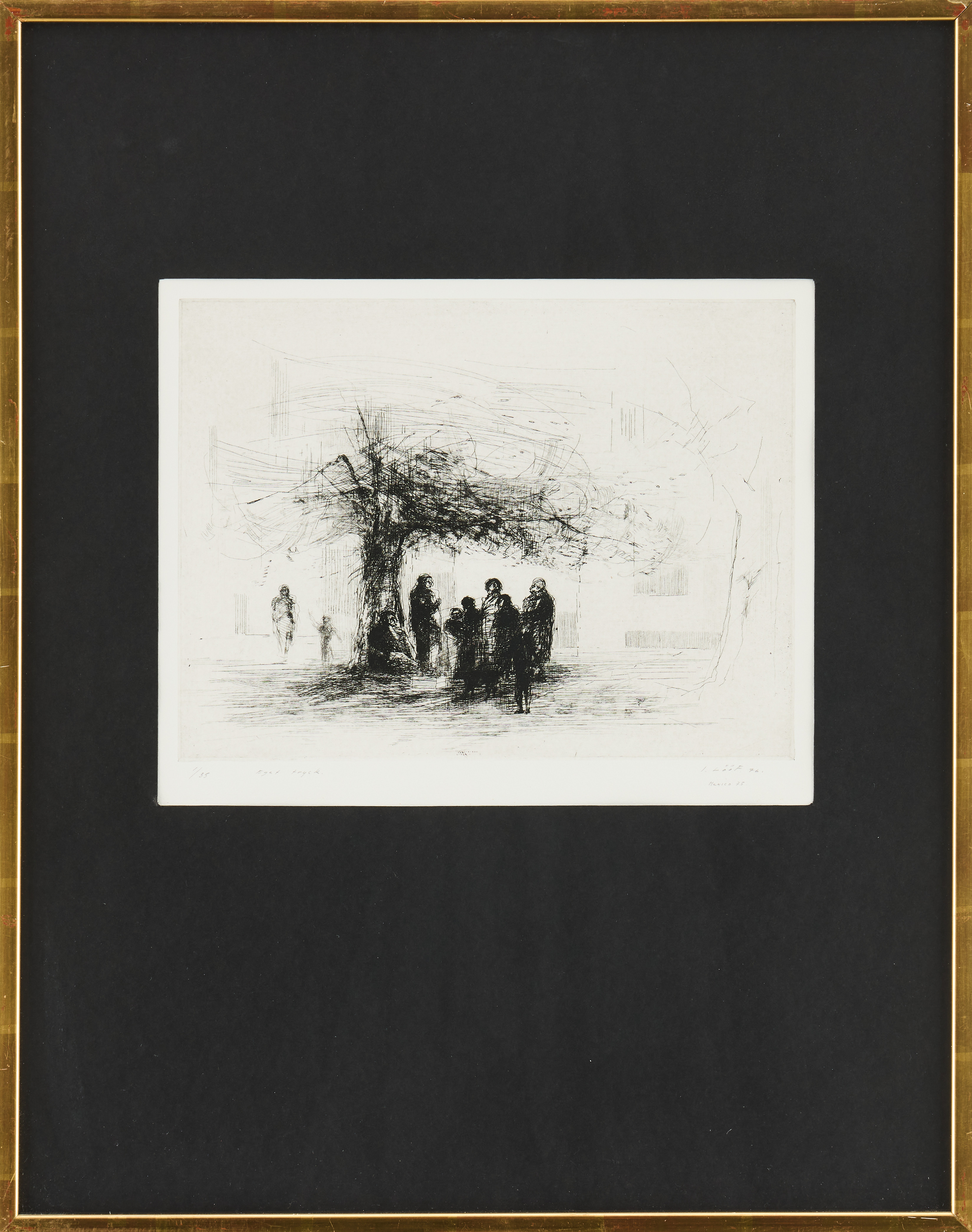 INGEMAR LÖÖF (SVERIGE, 1929-2007). Mexico 75.