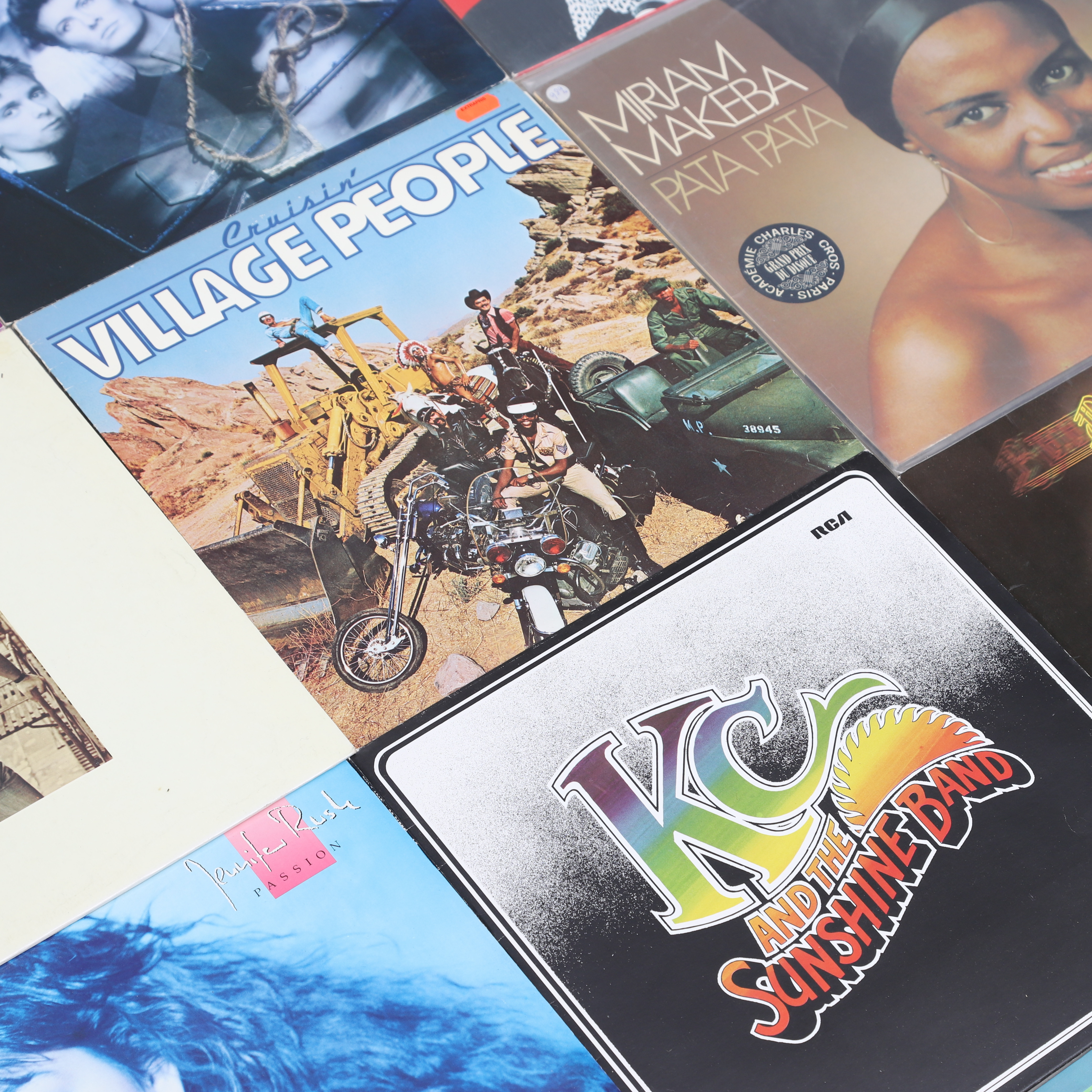 PARTI VINYLSKIVOR b.la. USA/Storbritannien.