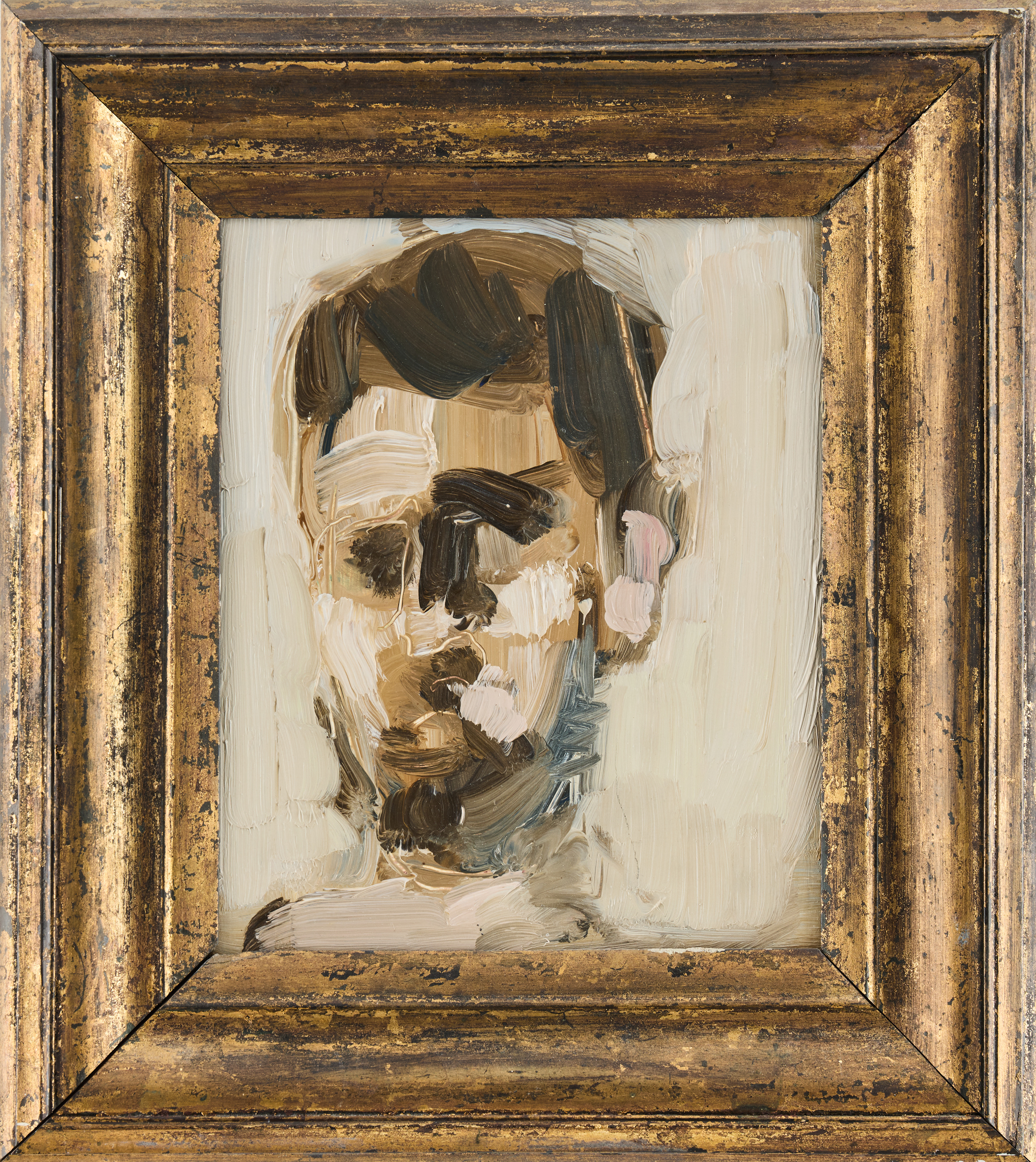 INGEMAR LÖÖF (SVERIGE, 1929-2007). Självporträtt.