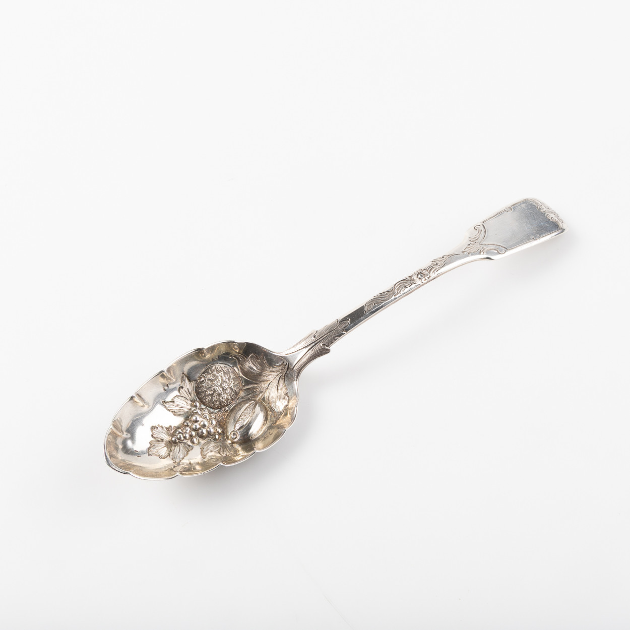 WILLIAM IV BÄRSKED, i förgyllt silver, John Harris V, London, 1835.