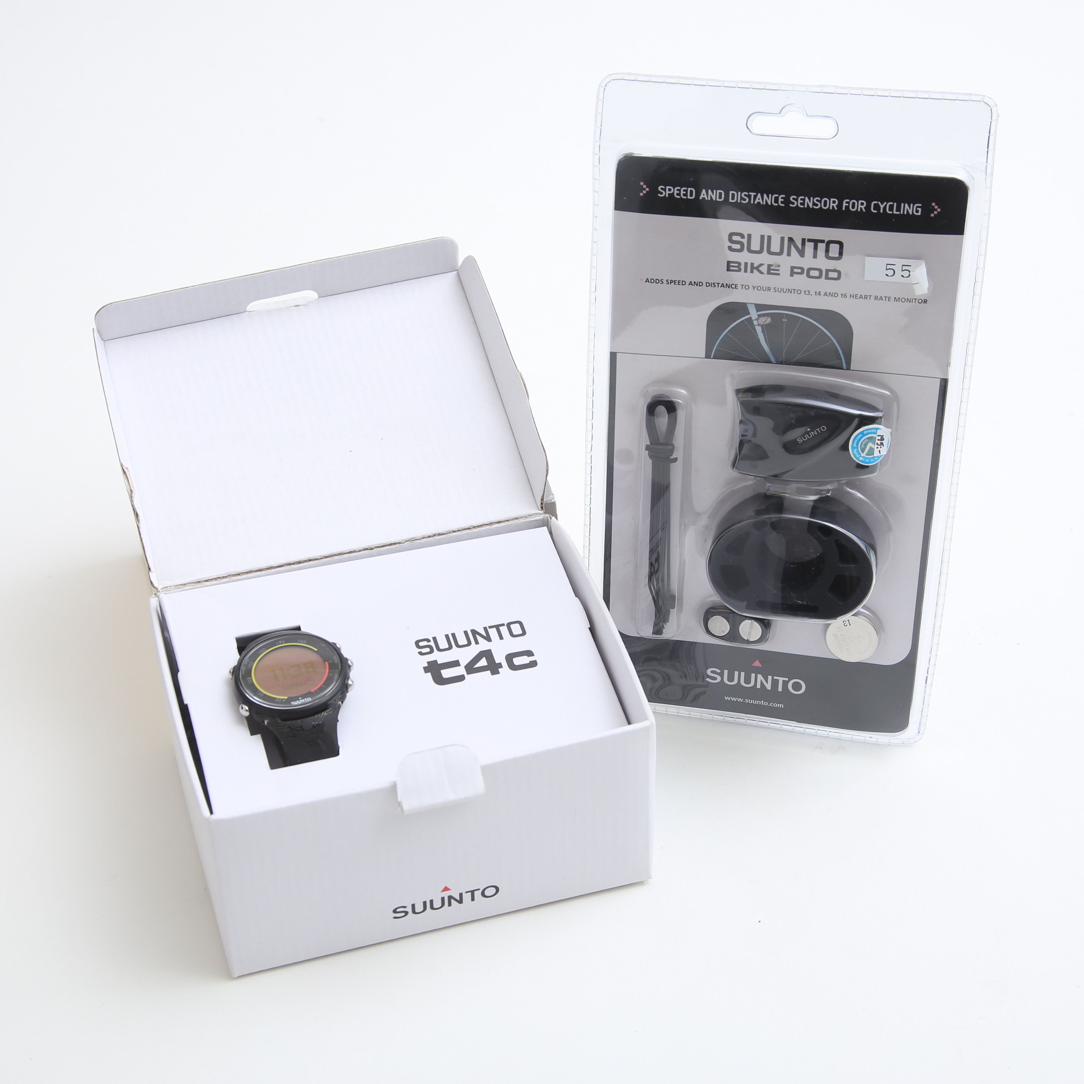 ARMBANDUR Suunto t4c samt Bike Pod.