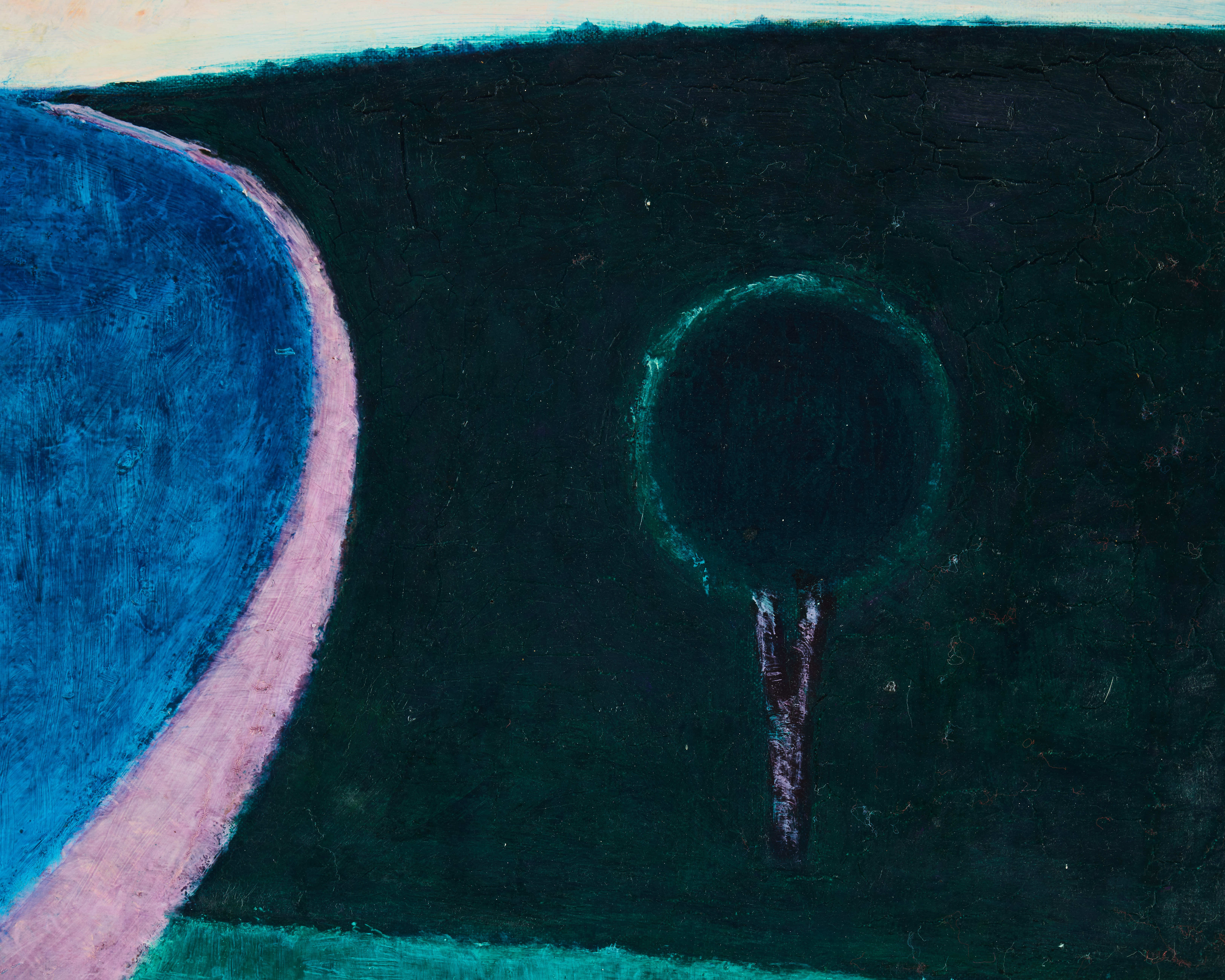 NIELS LERGAARD (1893-1982). Utsikt från Bornholm.