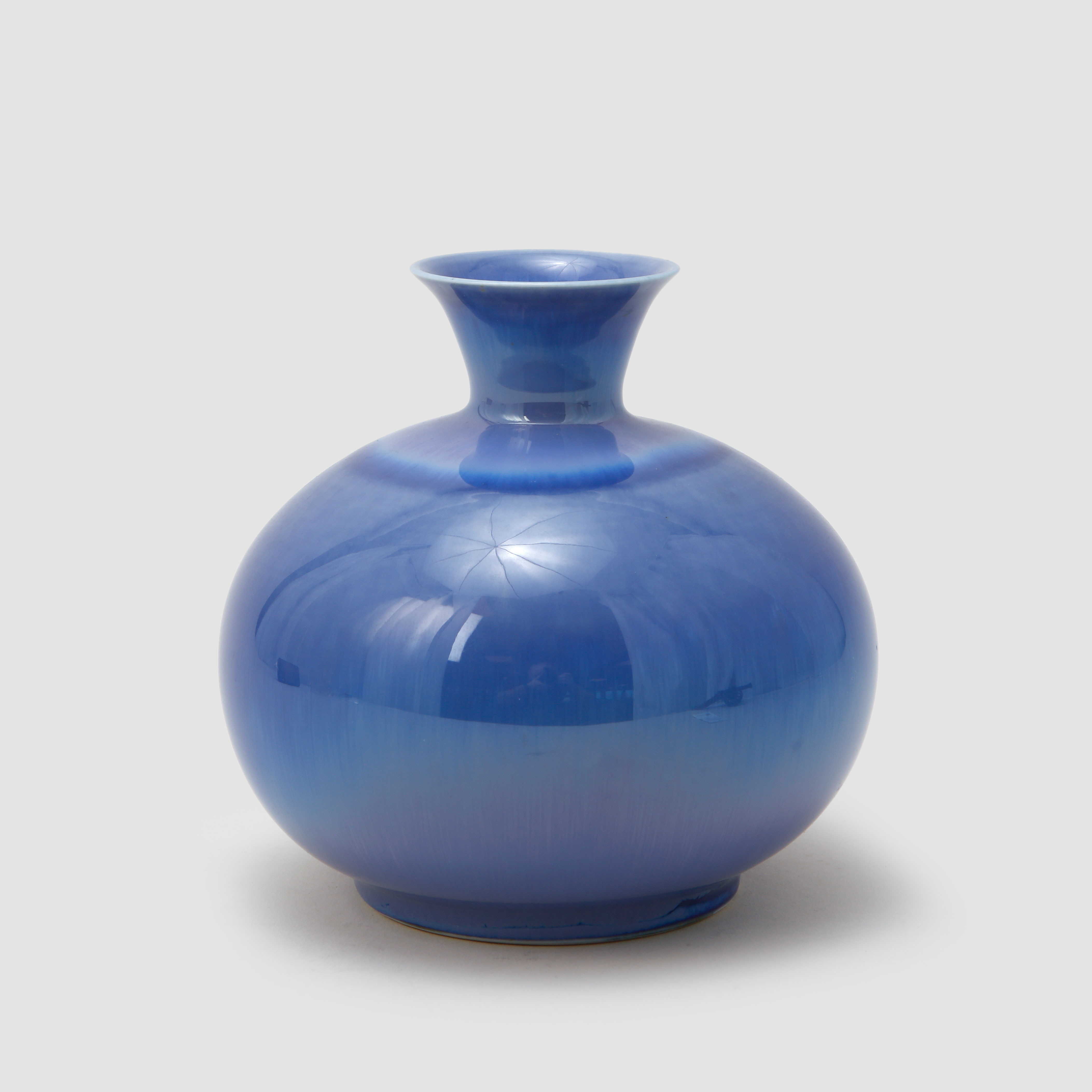 PER HAMMARSTRÖM. Vas, stengods, Strängnäs Keramik, daterad -85.