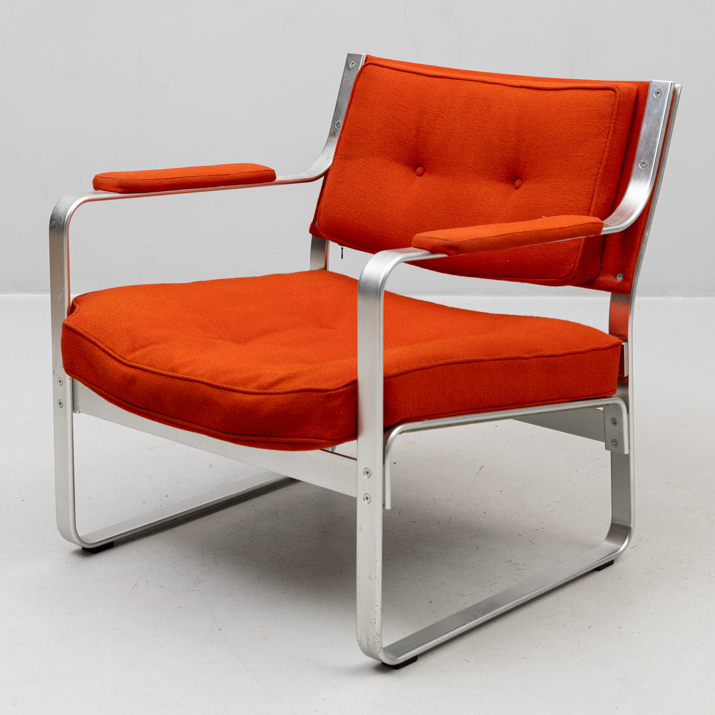 KARL ERIK EKSELIUS. Fåtölj, "Mondo", JOC möbler, Vetlanda, Sverige, 1970-tal.