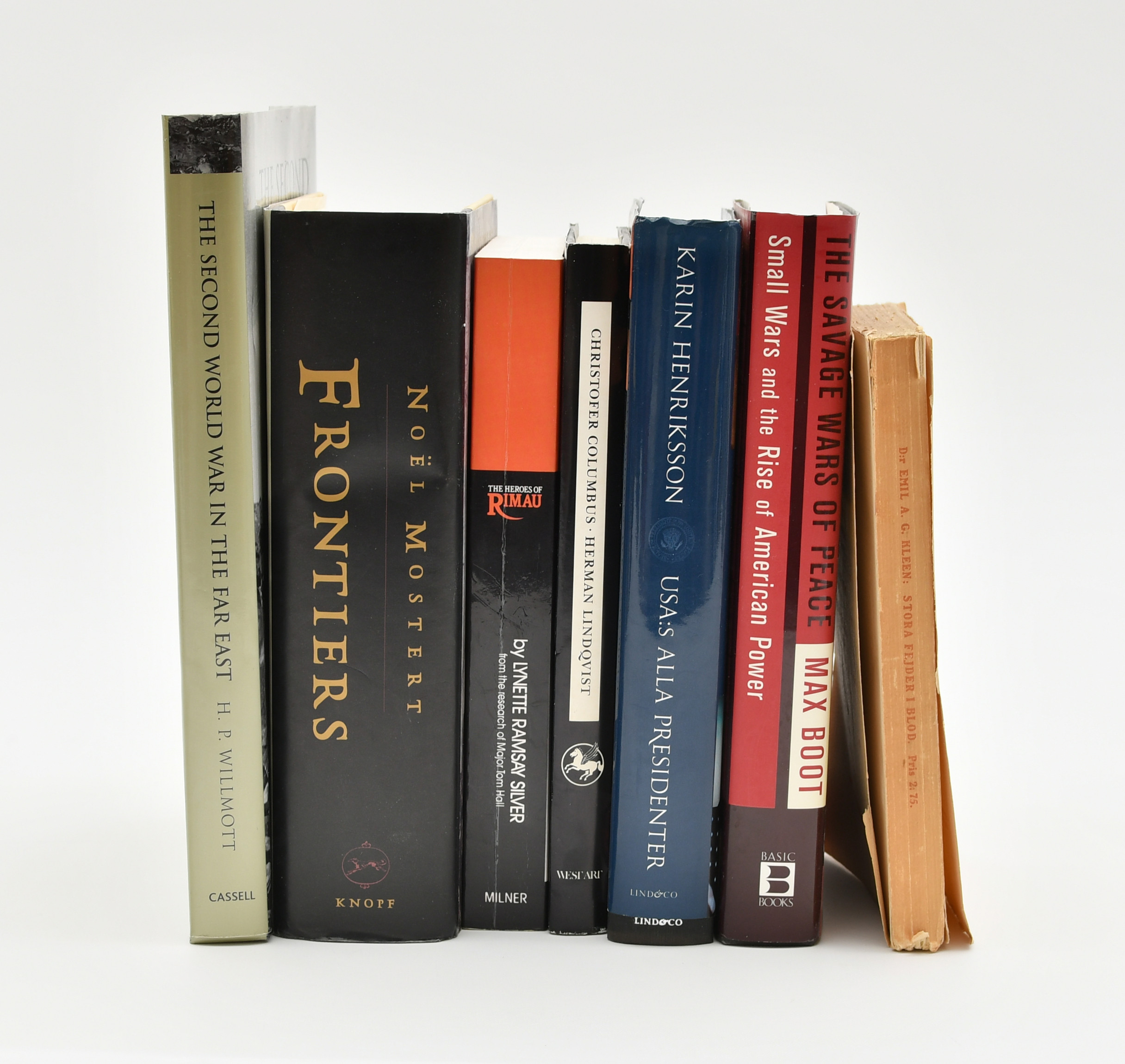 Allmän historia. WW2, Columbus, USA. 7 Volymer.