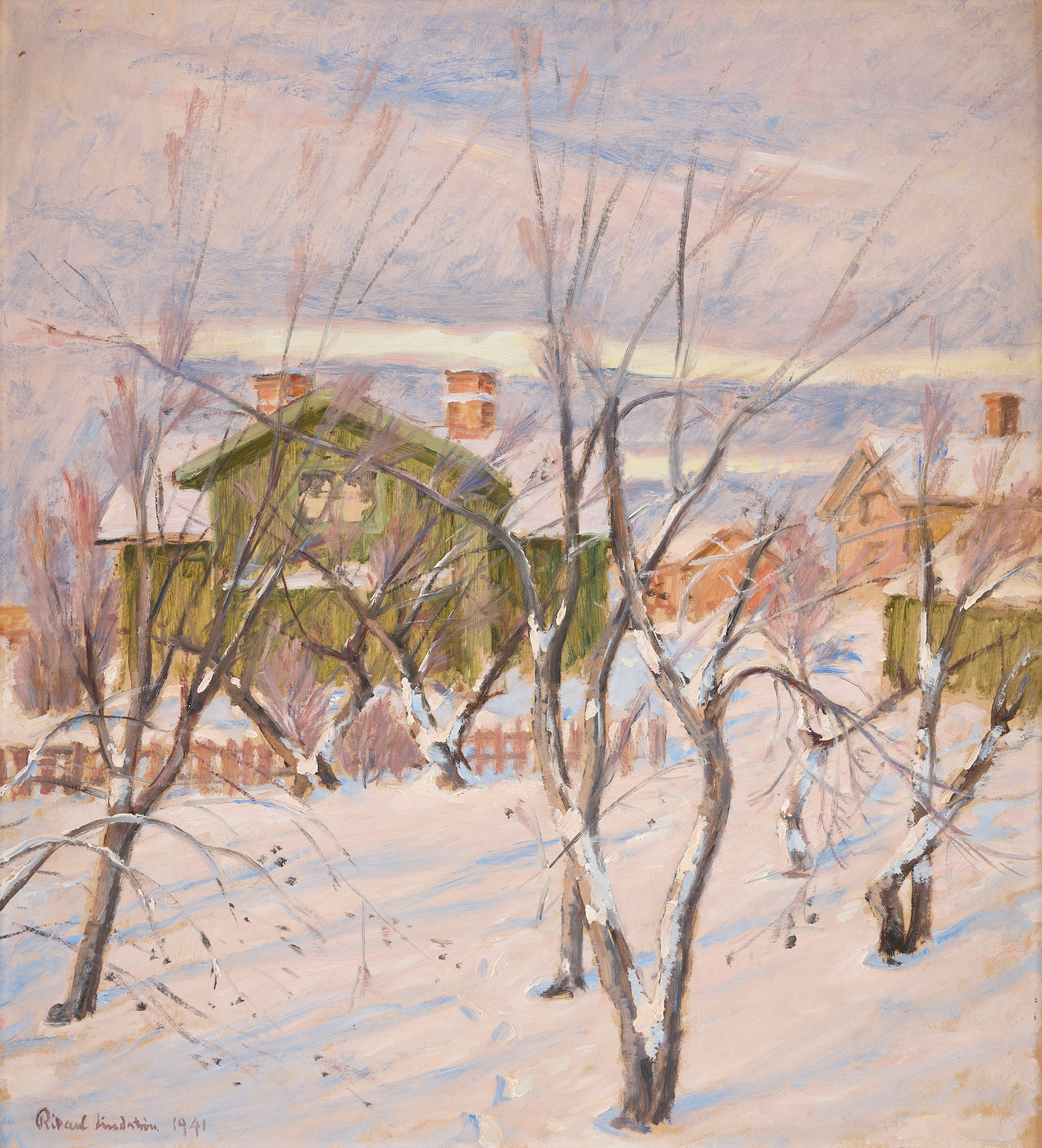 RIKARD LINDSTRÖM. Motiv från Öregrund.