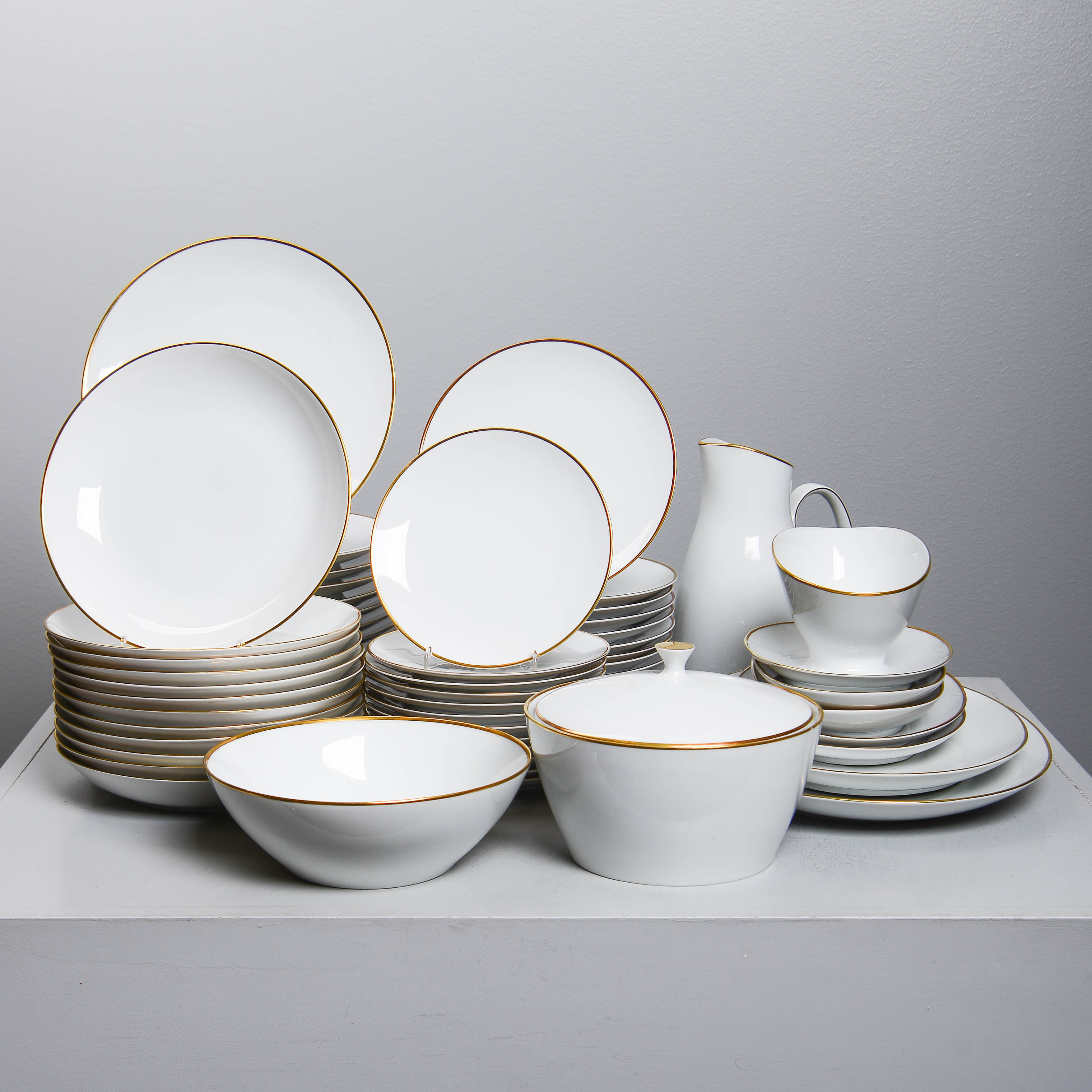 MATSERVIS, för 12 personer, Olympia, Tyskland (58 delar).