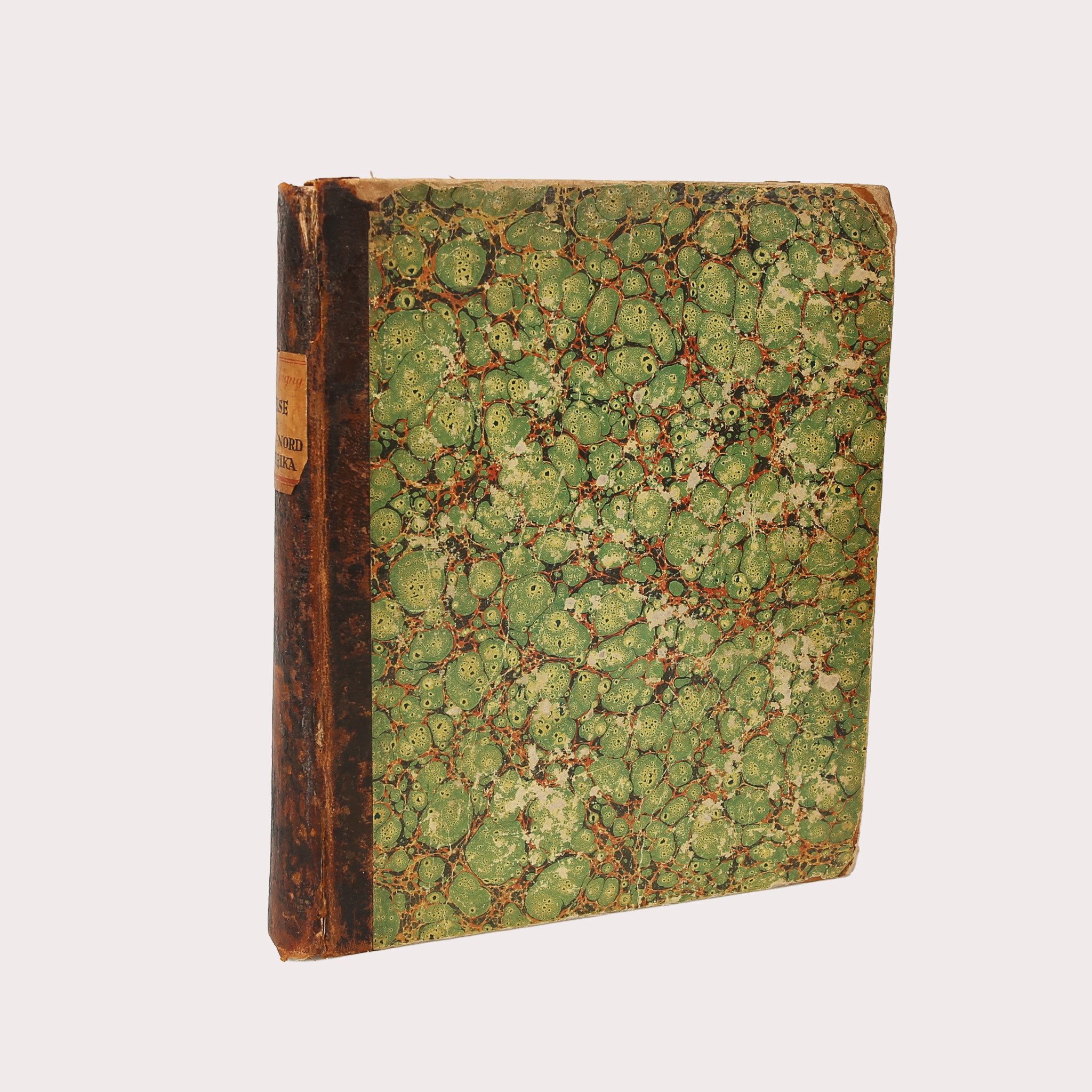 MALERISCHE REISE IN SUD - UND NORDAMERIKA. Tryckt i Leipzig år 1839.