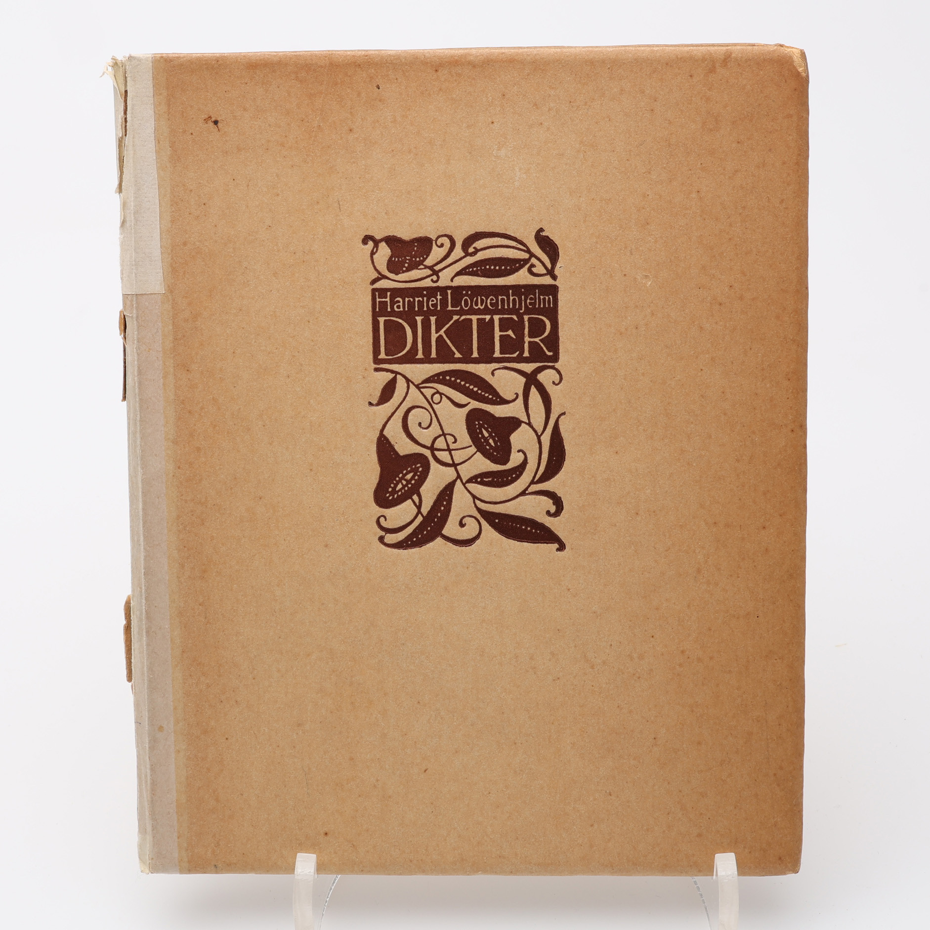 HARRIET LÖWENHJELMS DIKTER I EN EXTRA UPPLAGA TRYCKT PÅ HANDPRESSTRYCKERIET I RÅSUNDA 1920.