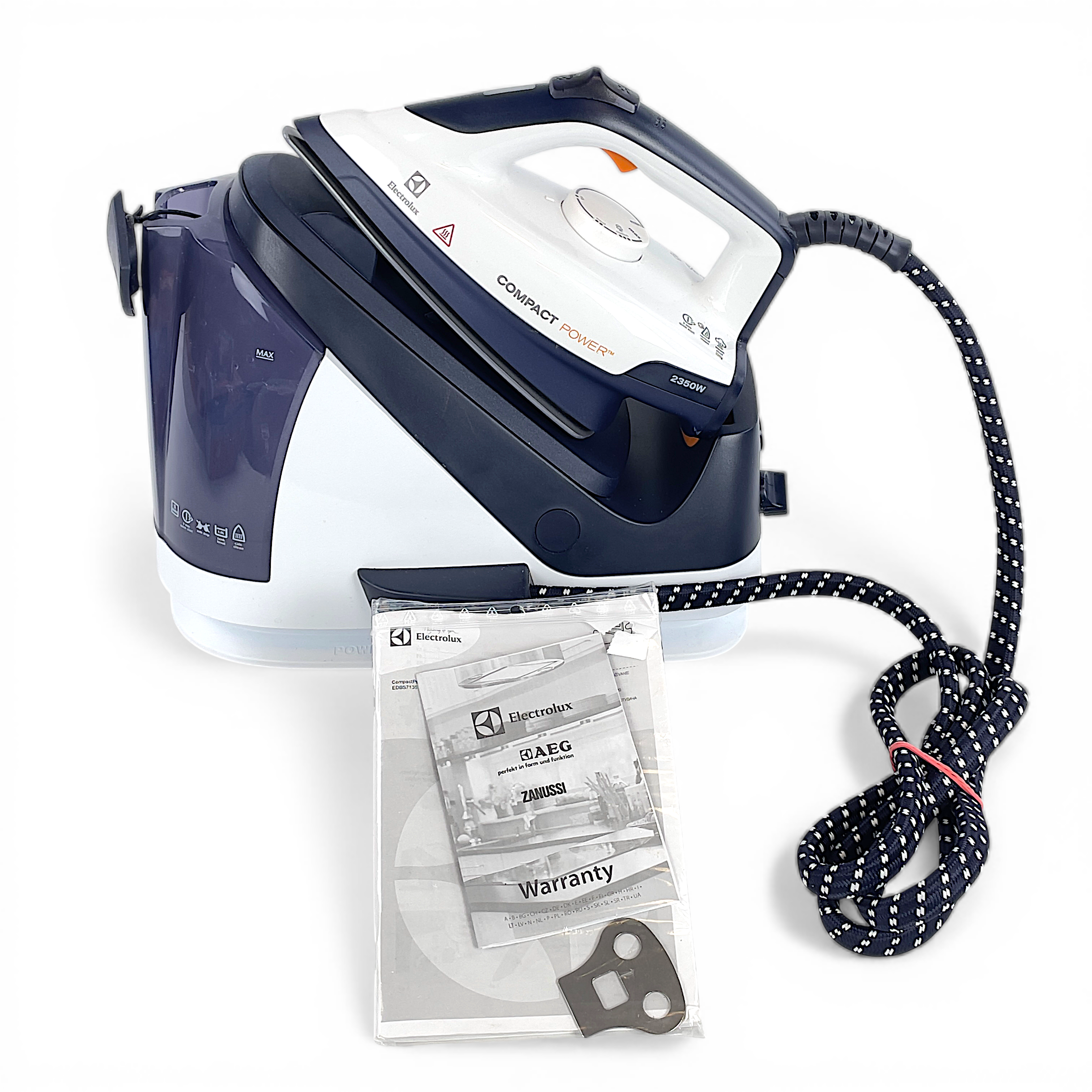 STRYKJÄRN MED ÅNGSTATION, Electrolux Compact power EDBS7135.