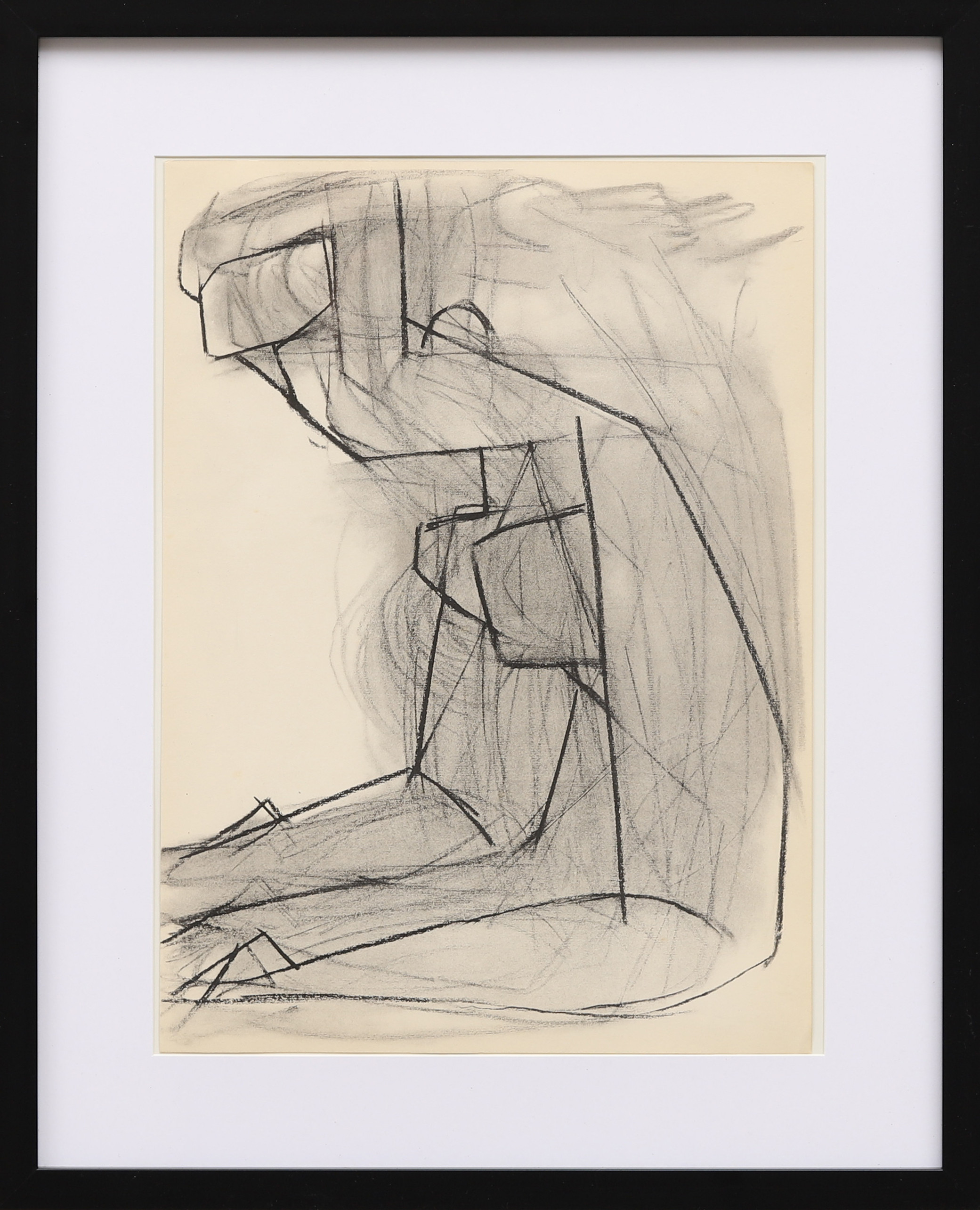 HENRI MATISSE. EFTER. Litografi, ur Derrière le Miroir nr 46-47, 1952.