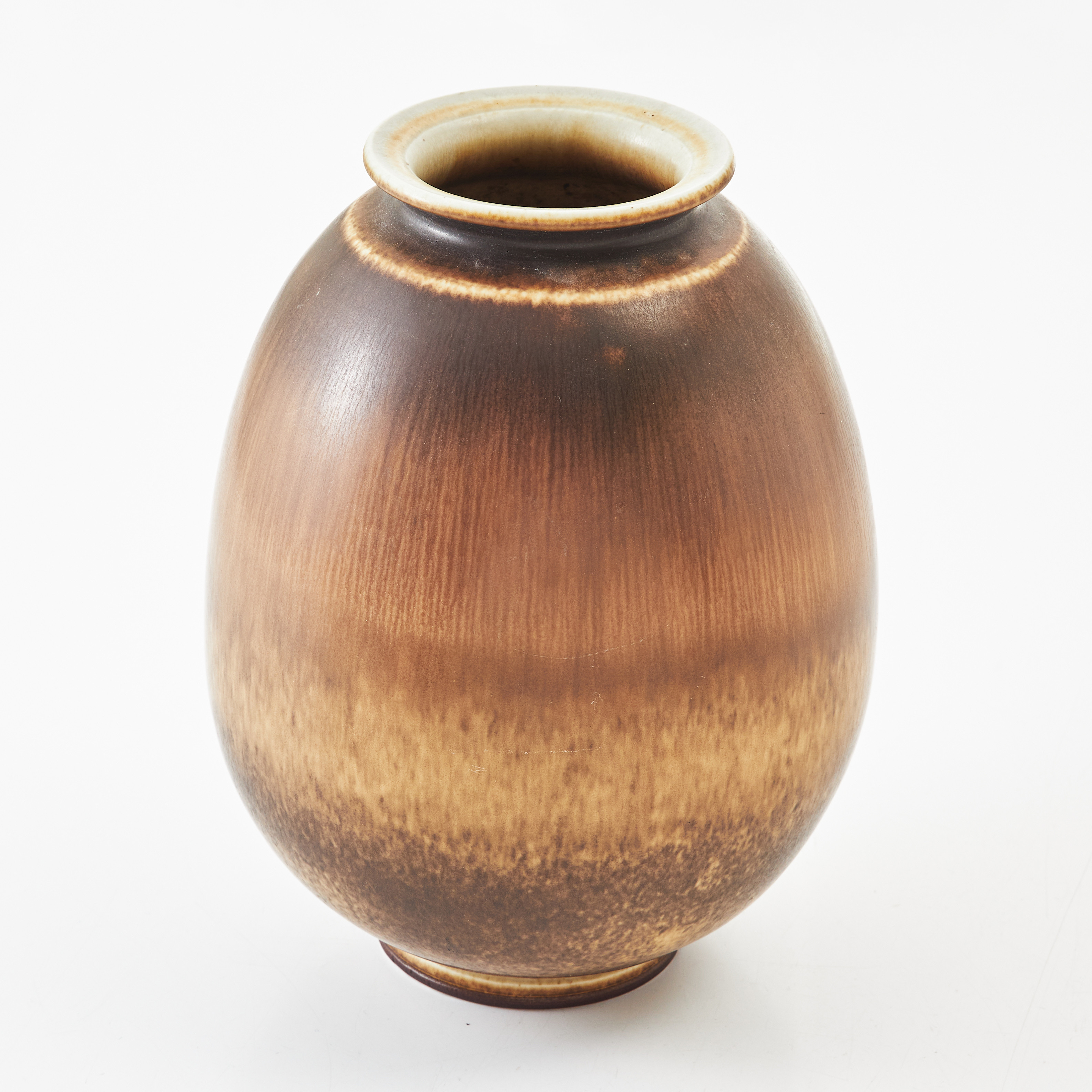 BERNDT FRIBERG. Vas, stengods, Gustavsberg, signerad med studiohanden.