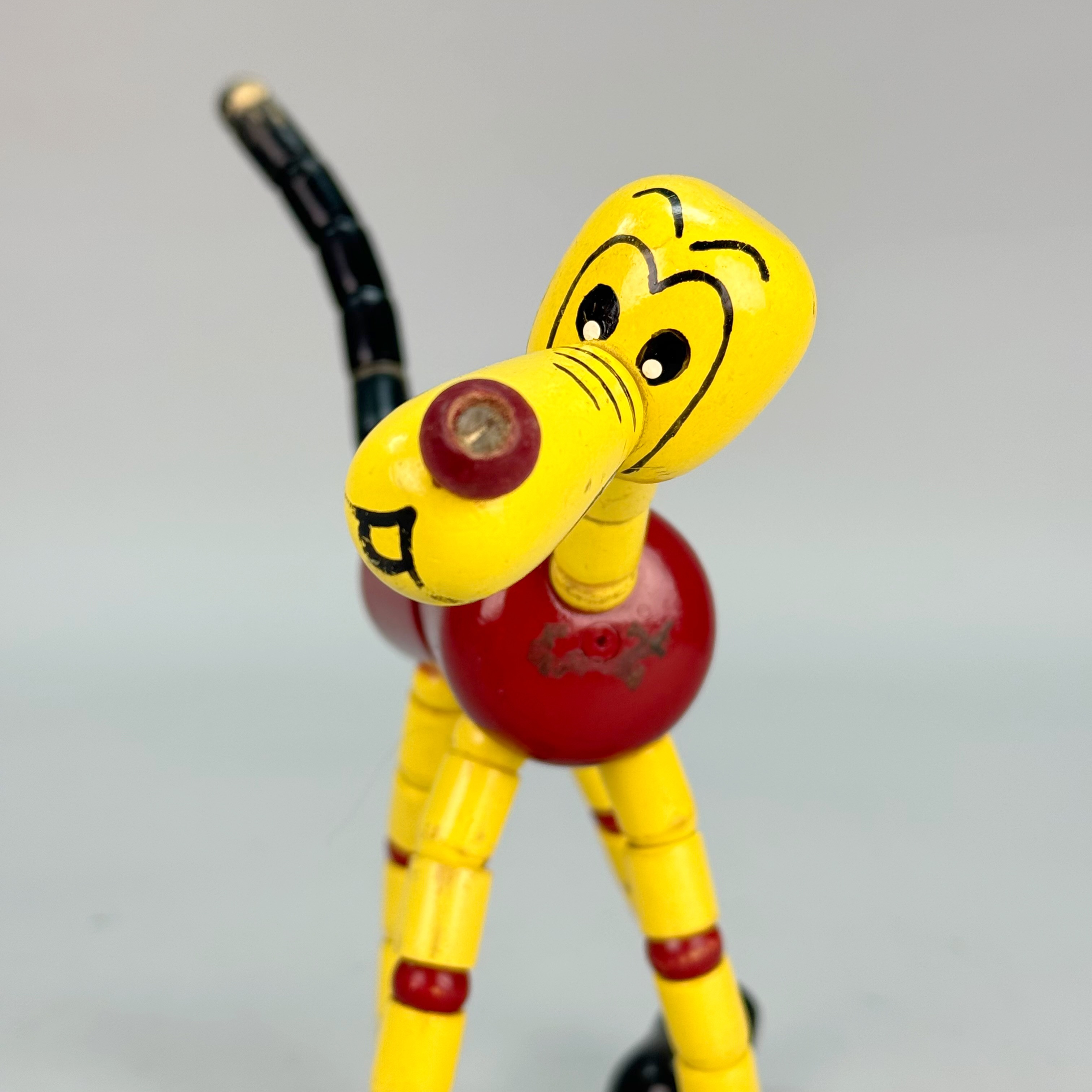 PLUTO - Träleksak , Disney´s Pluto från Brio , 1940/50-tal.