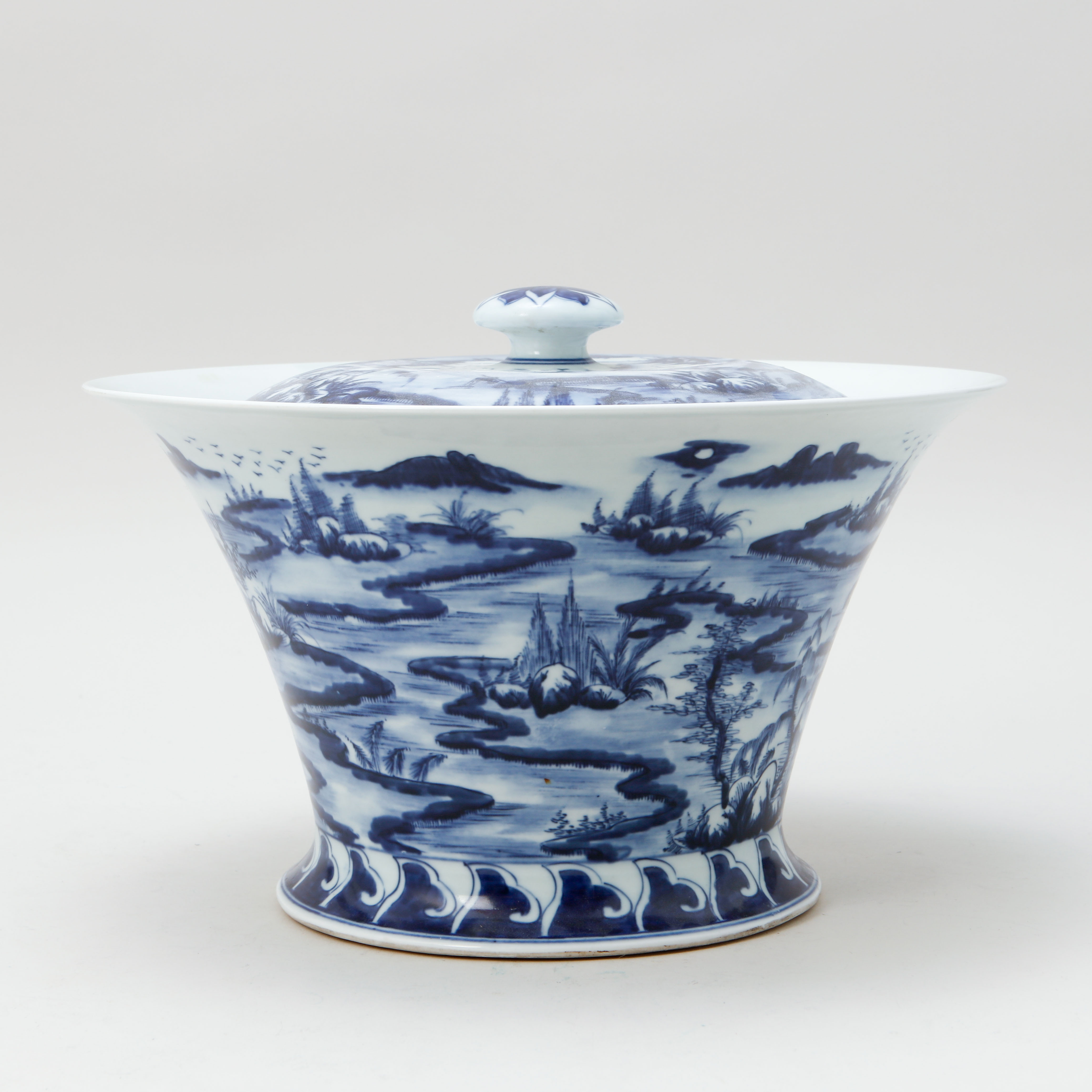 LOCKSKÅL, porslin, Kina.