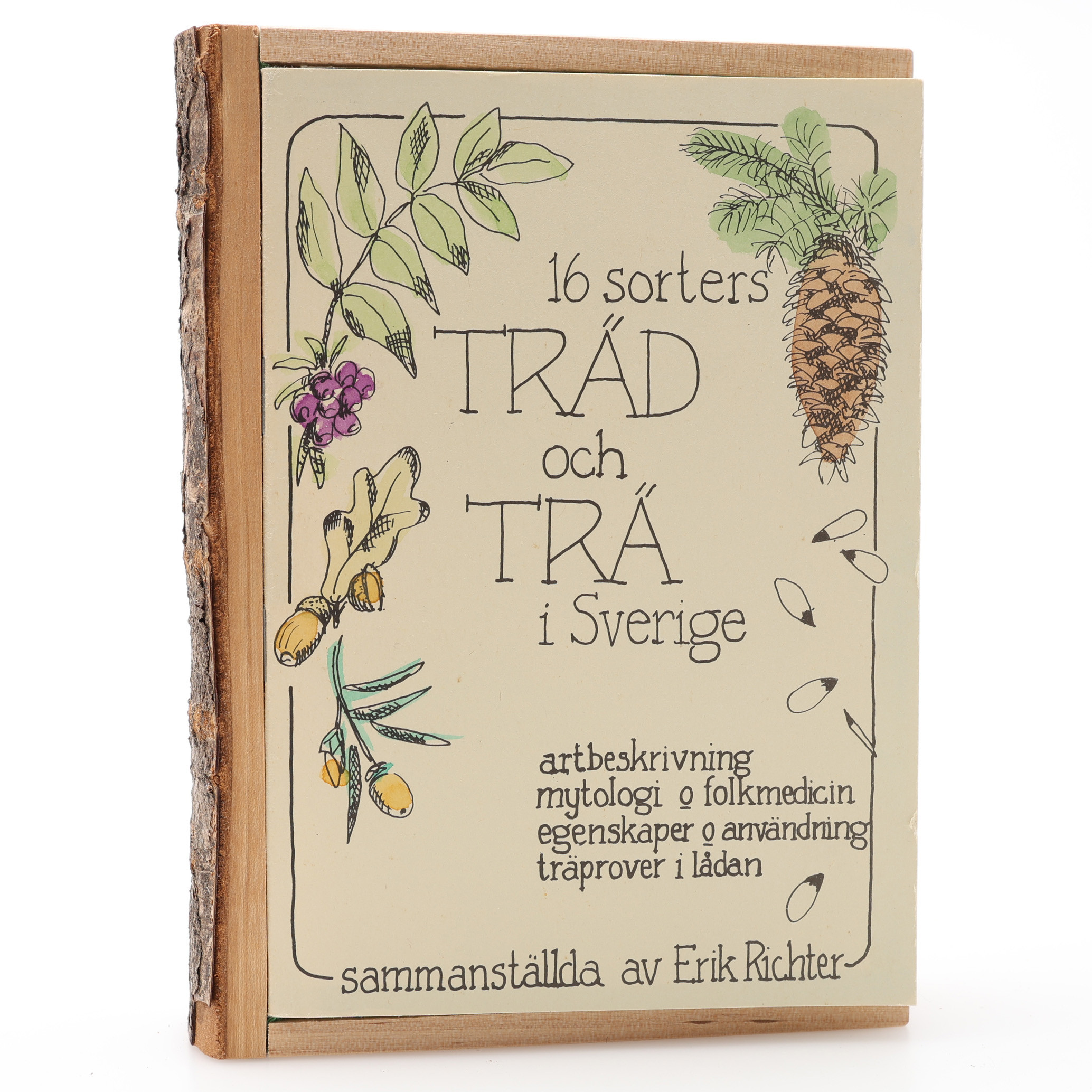 TRÄD-BOKEN.. EN MYCKET UDDA BOK OM OCH MED TRÄD.