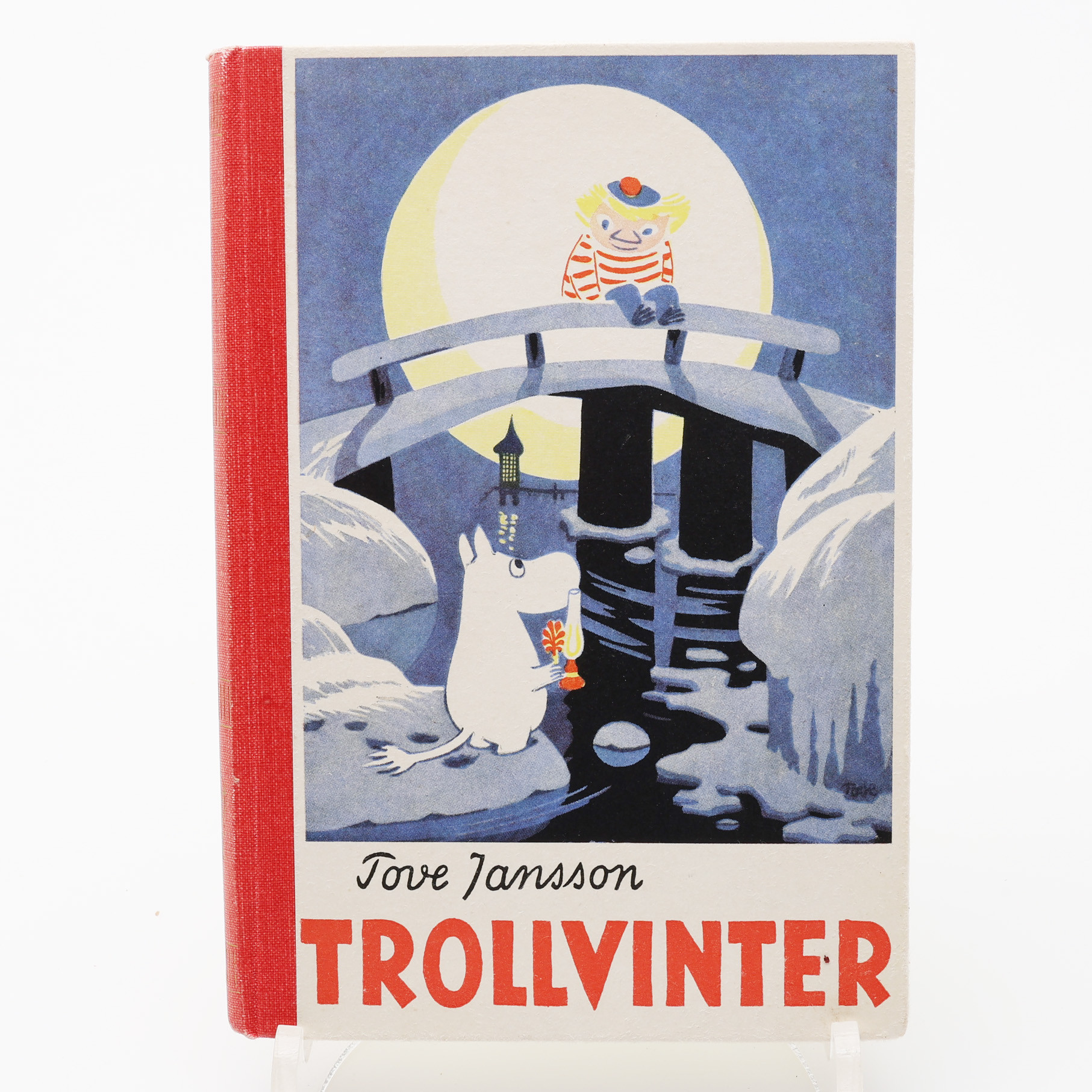MUMINTROLLEN. TOVE JANSSONS TROLLVINTER I FÖRSTA UPPLAGAN 1957.