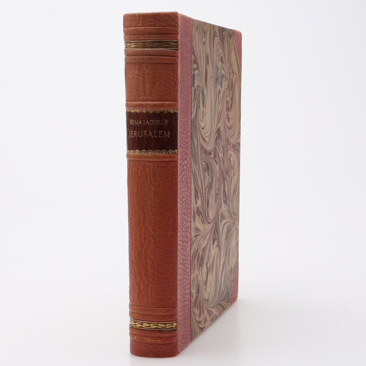 SELMA LAGERLÖFS JERUSALEM ILLUSTRERAD AV EINAR NERMAN 1930.